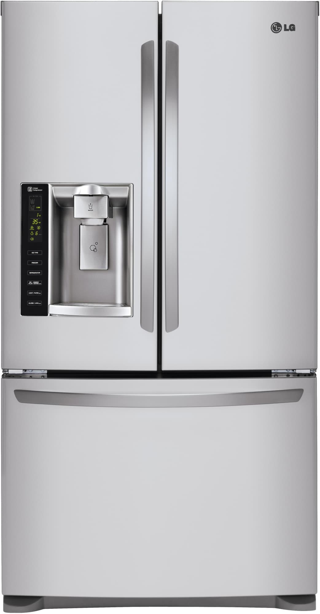 LG LGRERA43 2 Piece Kitchen Appliances Package with French Door