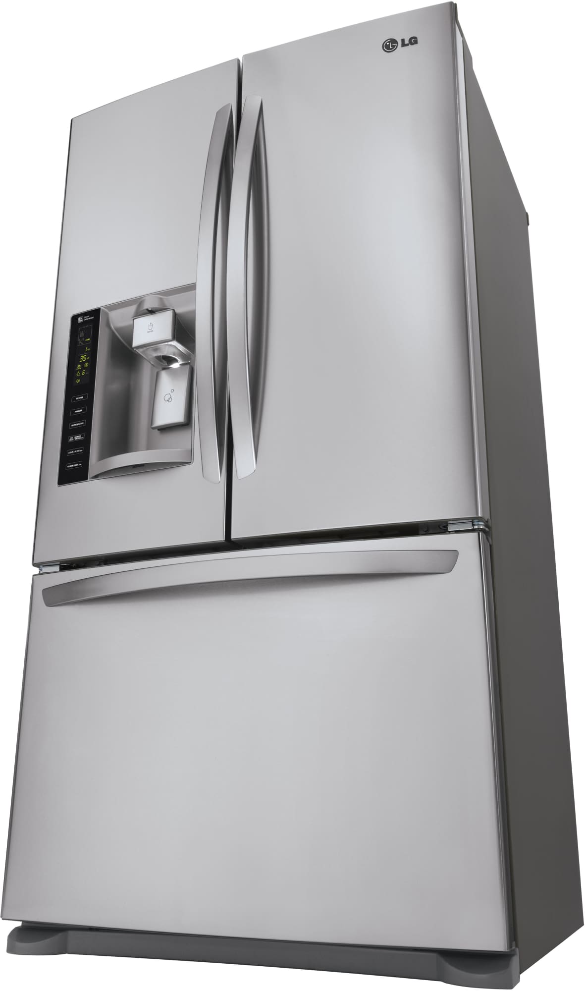 LG LFX25974ST 36 Inch French Door Refrigerator with Slim SpacePlus™ Ice