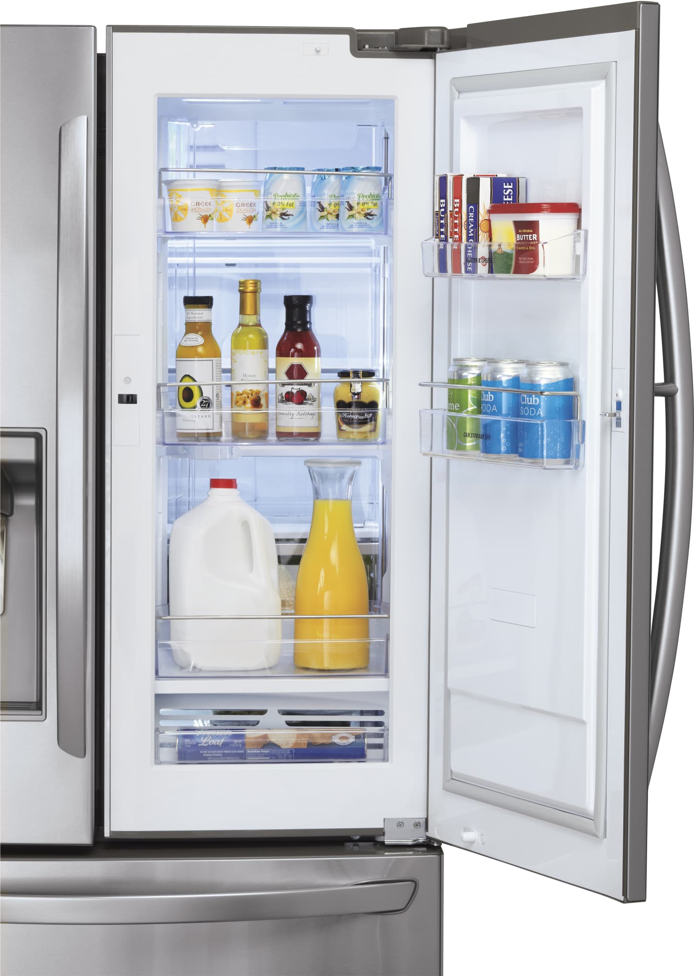 LG LFXS29766S 36 Inch French Door Refrigerator with DoorinDoor