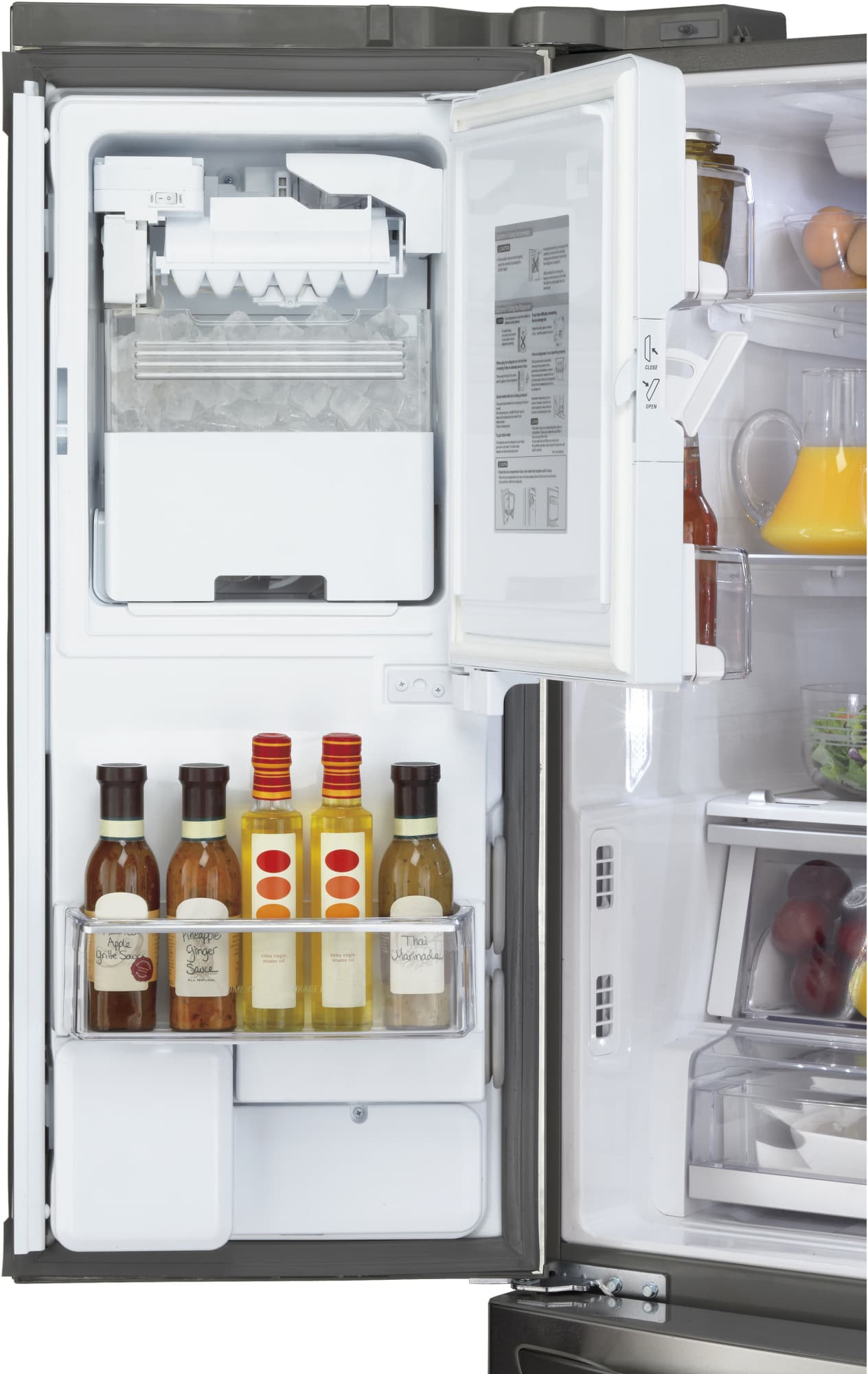 LG LFXS29766S 36 Inch French Door Refrigerator with DoorinDoor