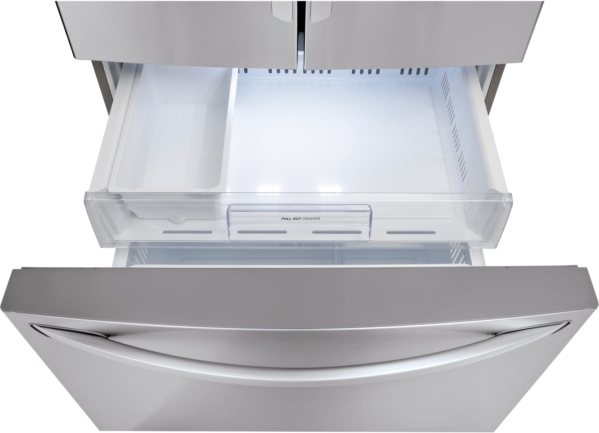 LG LFXC24726S 36 Inch Counter Depth French Door Refrigerator with Slim