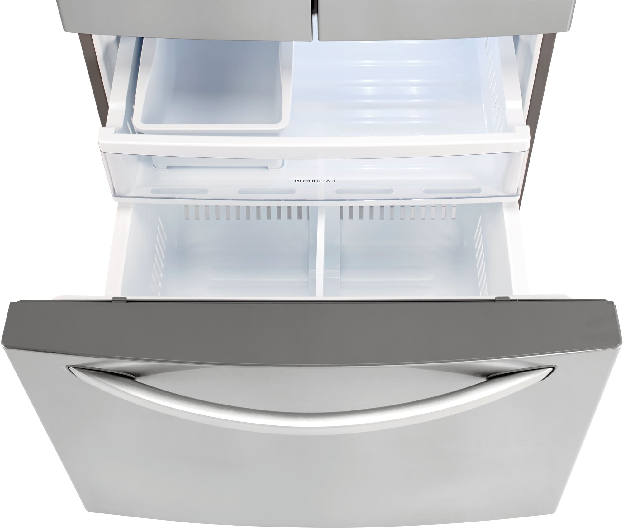 LG LFXS24623S 33 Inch French Door Refrigerator with Slim SpacePlus® Ice