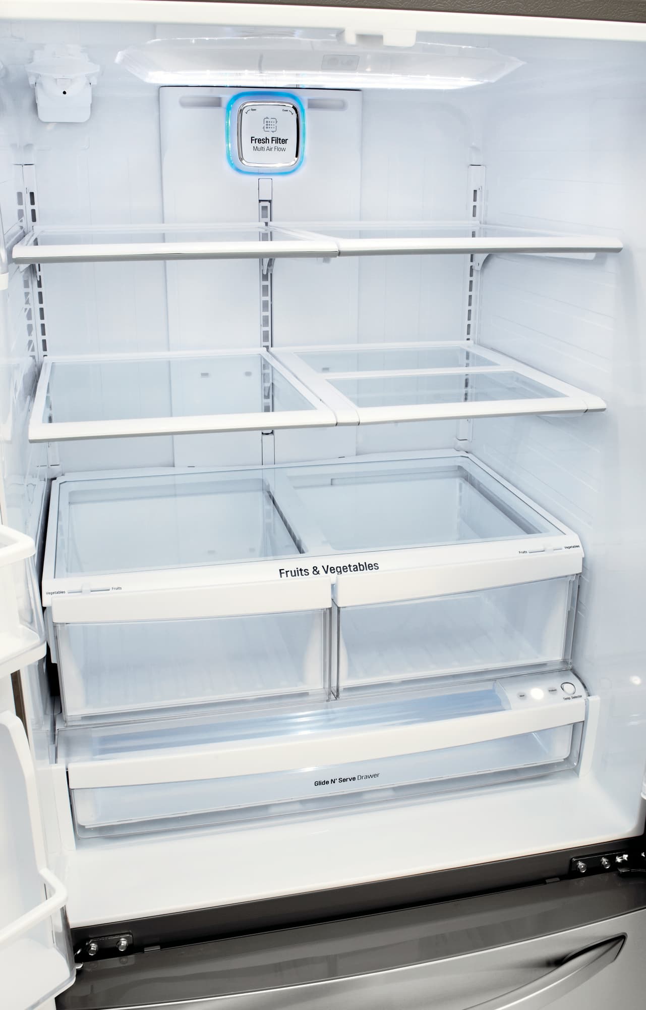 LG LFXS24663S 33 Inch French Door Refrigerator with DoorinDoor®, Slim