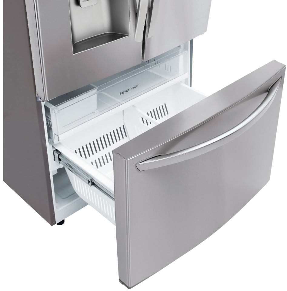 LG LFXS26973S 36 Inch Smart French Door Refrigerator with 26.2 cu. ft
