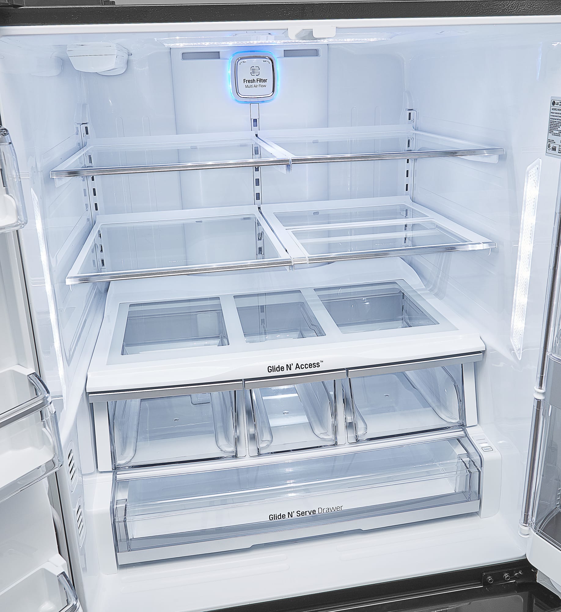 LG LFXS30766D 36 Inch French Door Refrigerator with DoorinDoor®, Slim