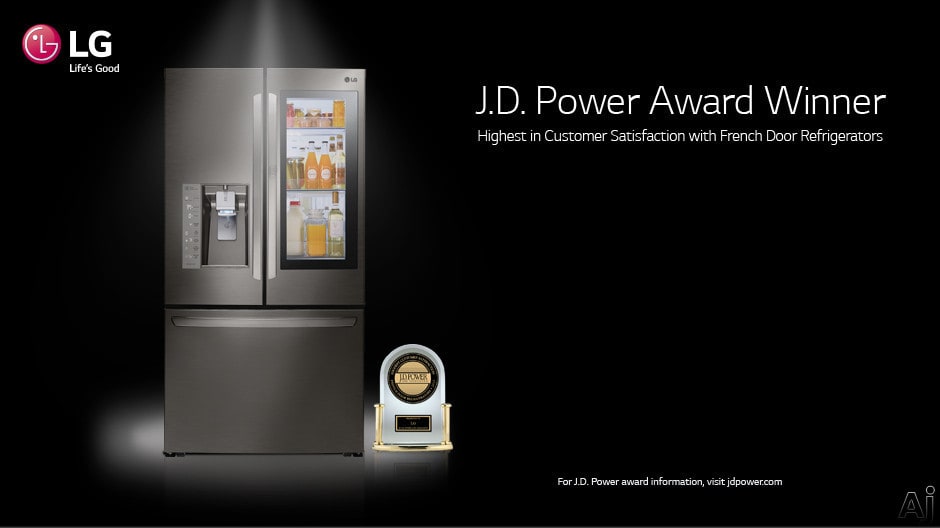 LG LFXS28968S 36 Inch Smart French Door Refrigerator with 27.9 Cu. Ft