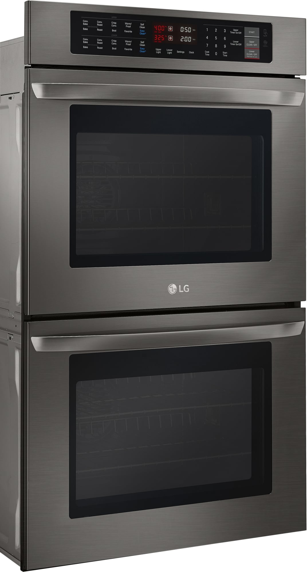 LG LWD3063BD 30 Inch Double Electric Wall Oven with Convection