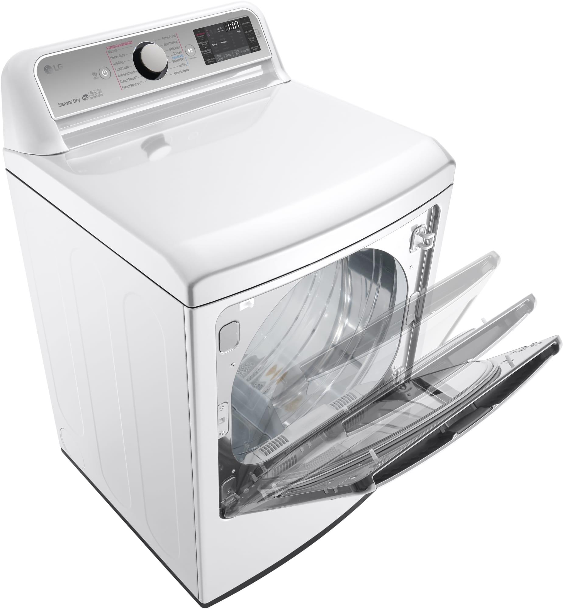 LG DLEX7600WE 27 Inch 7.3 cu. ft. Electric Dryer with 14 Dry Programs