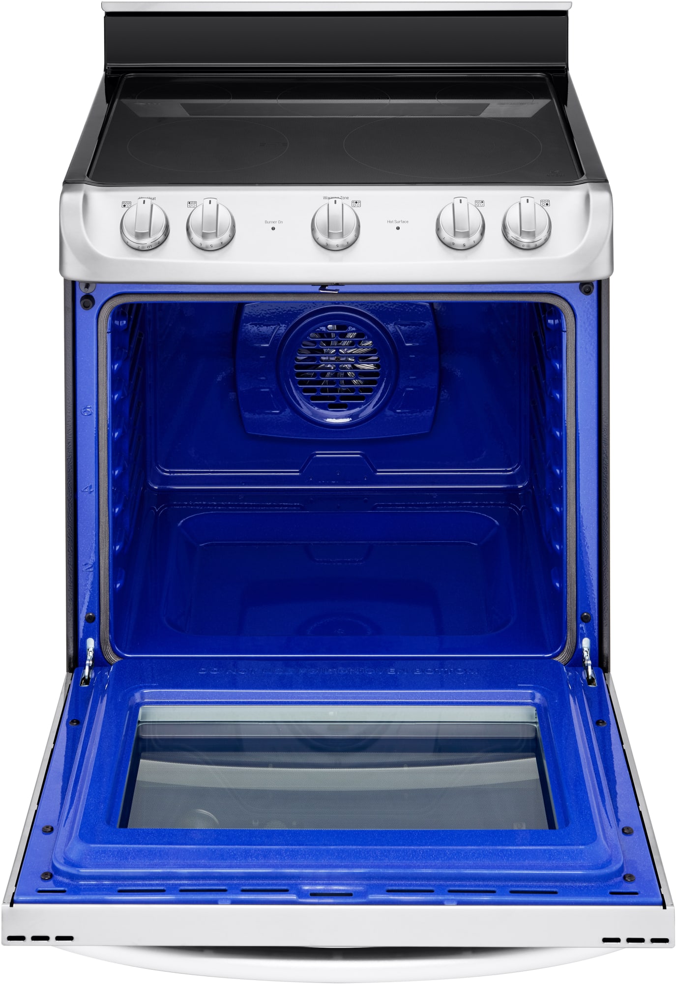 LG LRE4215ST 30 Inch Electric Range with 5 Radiant Heating Elements, 6.