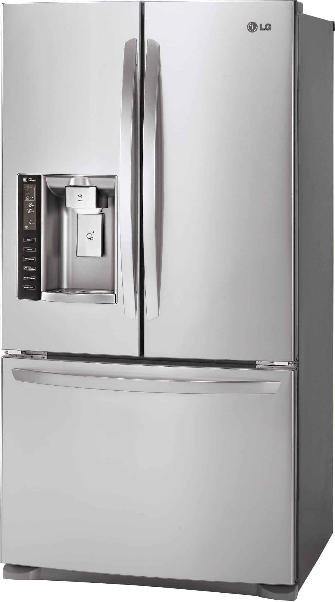 LG LFX21976ST 36 Inch Counter Depth French Door Refrigerator with