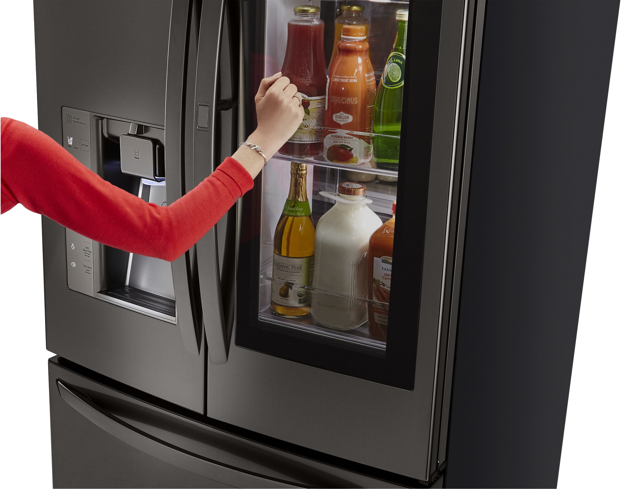 LG LFXC24796D 36 Inch Counter Depth Smart French Door Refrigerator with