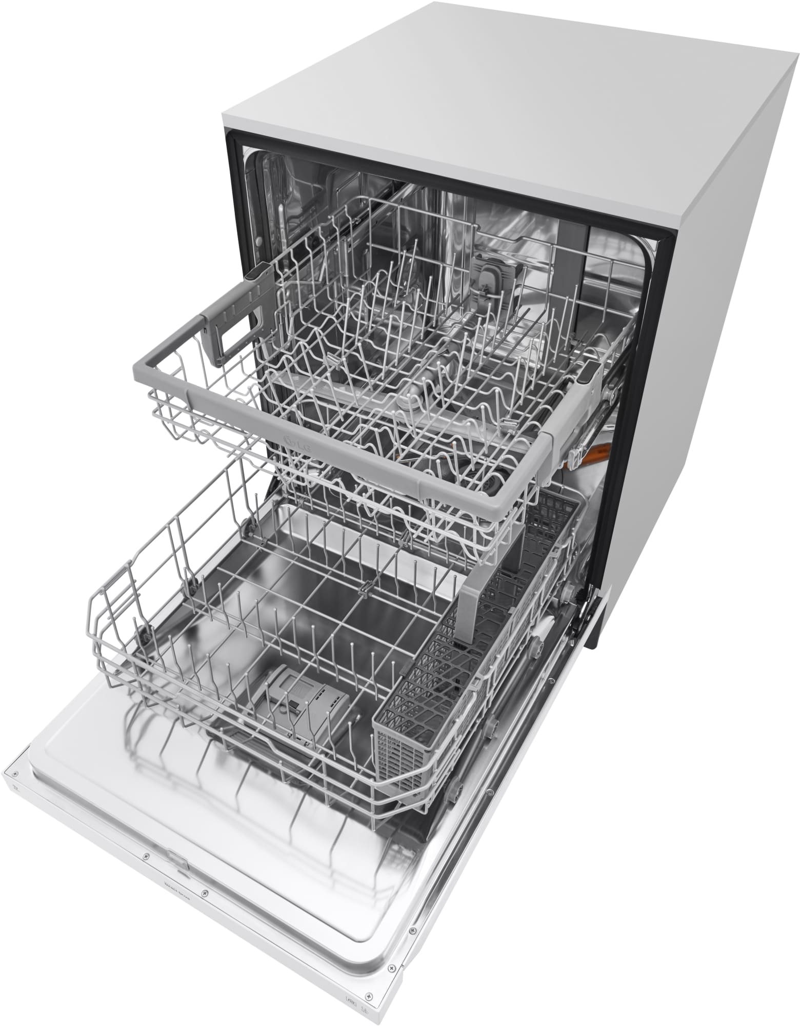 LG LDF5545WW 24 Inch Full Console BuiltIn Dishwasher with 15 Place