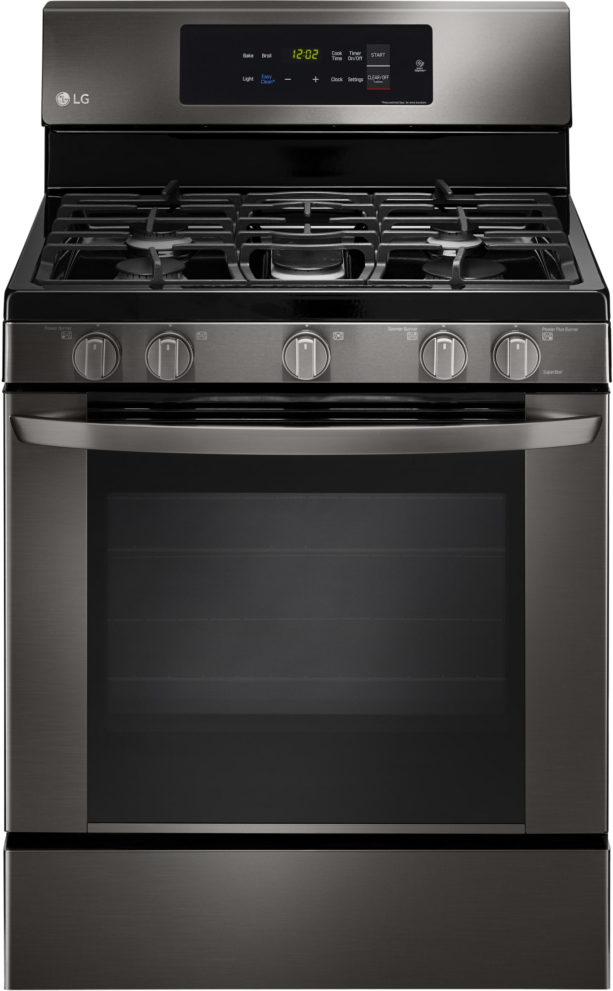 LG LRG3061BD 30 Inch Gas Range with 20 Minute EasyClean® Mode