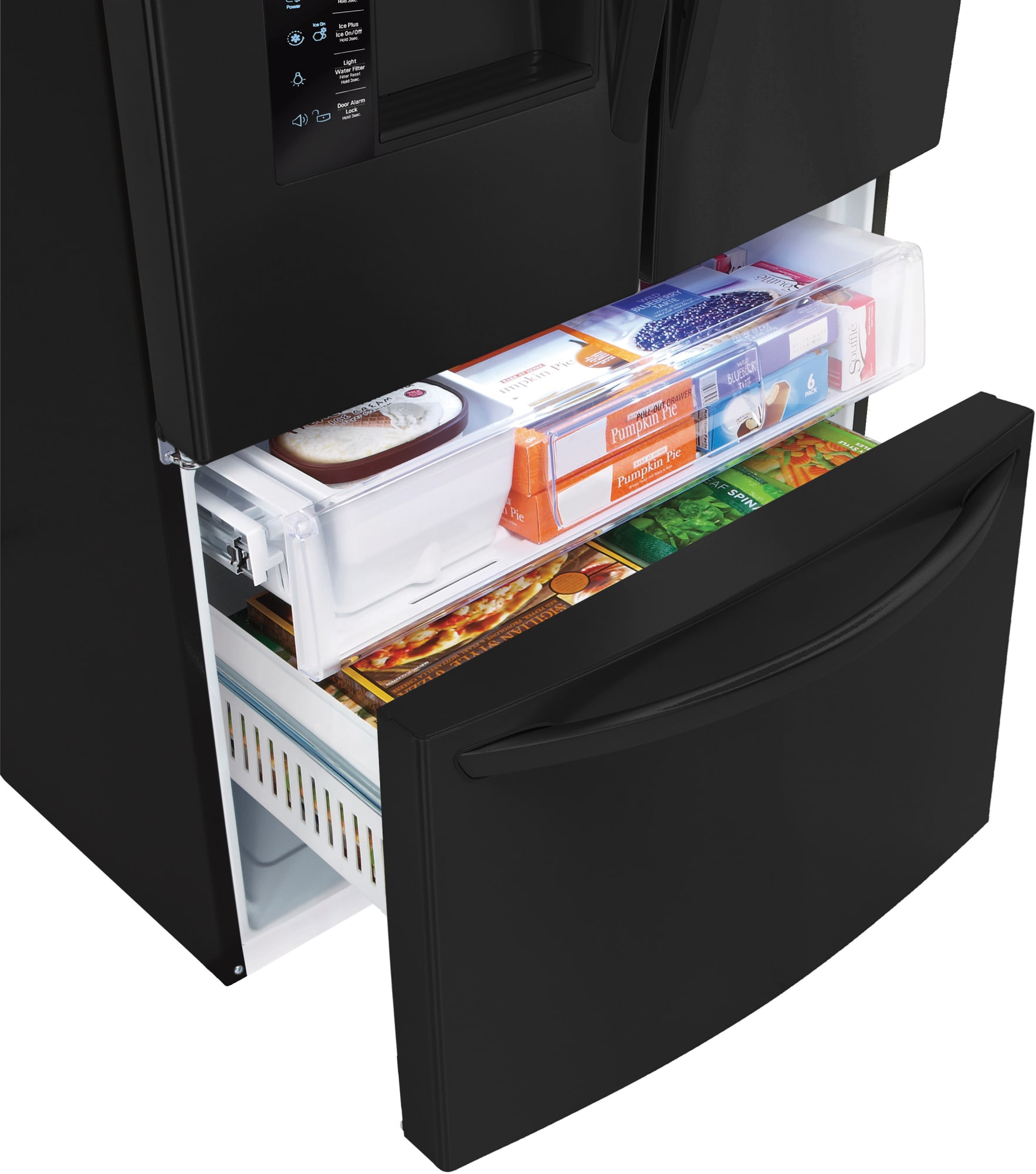 LG LFXS29626B 36 Inch French Door Refrigerator with Smart Cooling