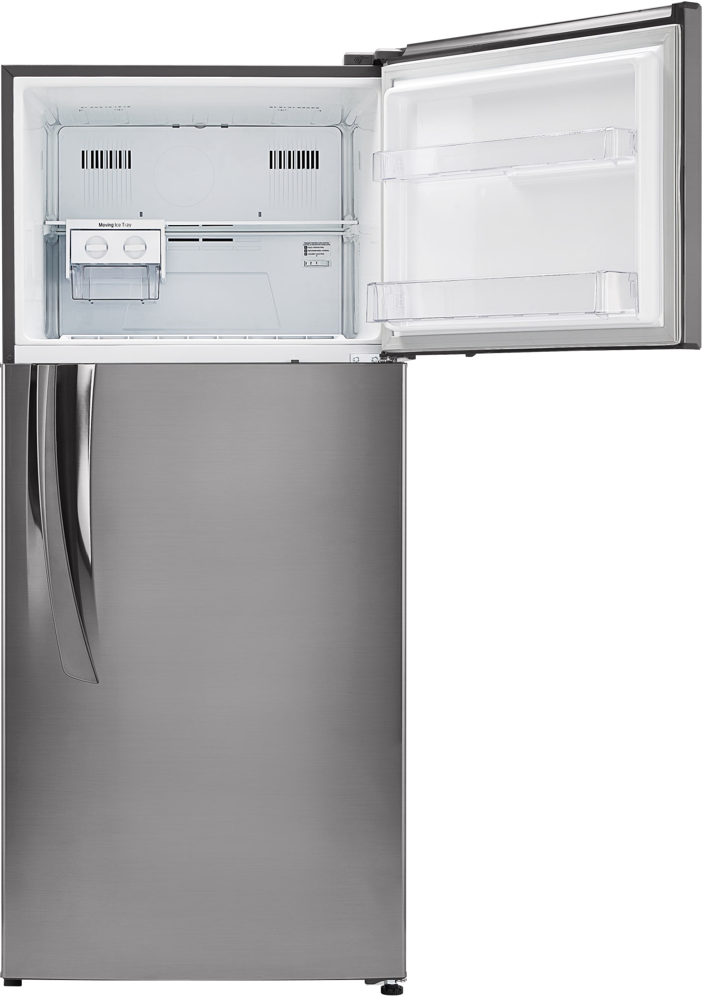 LG LTNS16121V 30 Inch TopFreezer Refrigerator with Stainless Vinyl