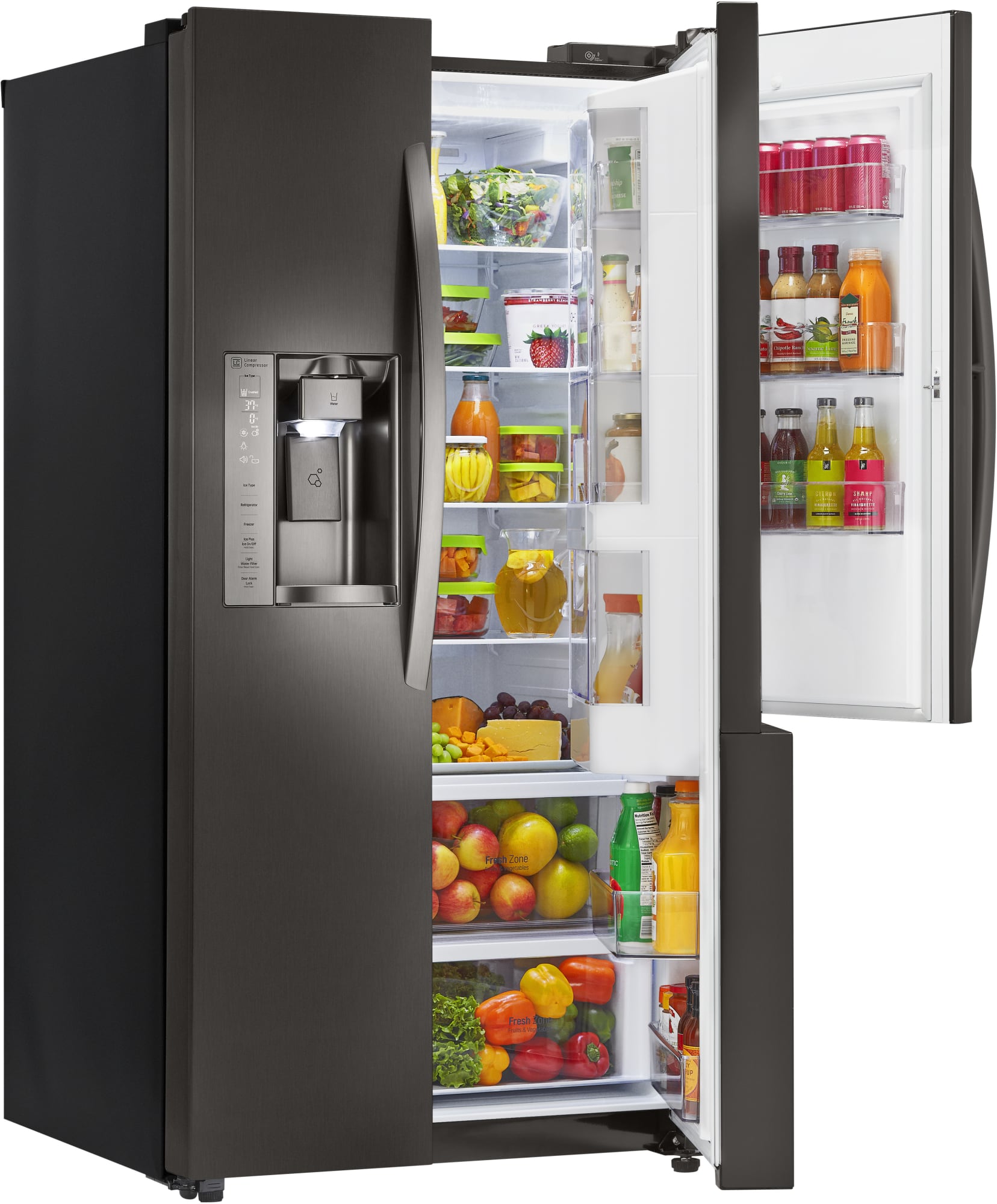 LG LSXS26366D 36 Inch Side by Side Refrigerator with 26 Cu. Ft