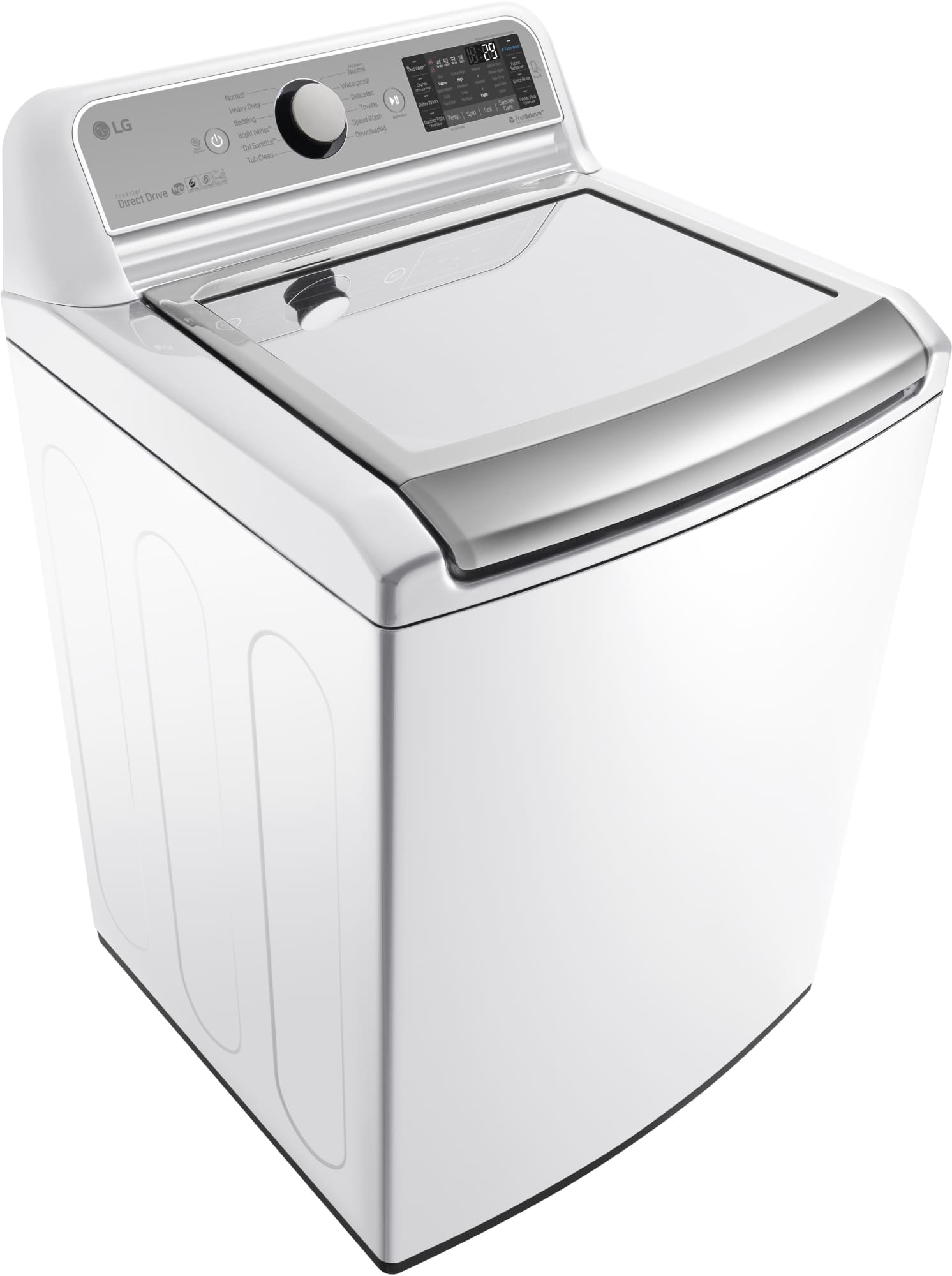 LG WT7500CW 27 Inch 5.2 cu. ft. Top Load Washer with 12 Wash Cycles