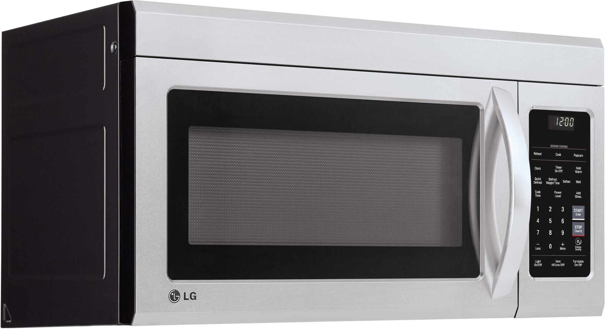 LG LMV1831SS 30 Inch OvertheRange Microwave Oven with 1.8 cu. ft. Capacity, 300 CFM Exhaust