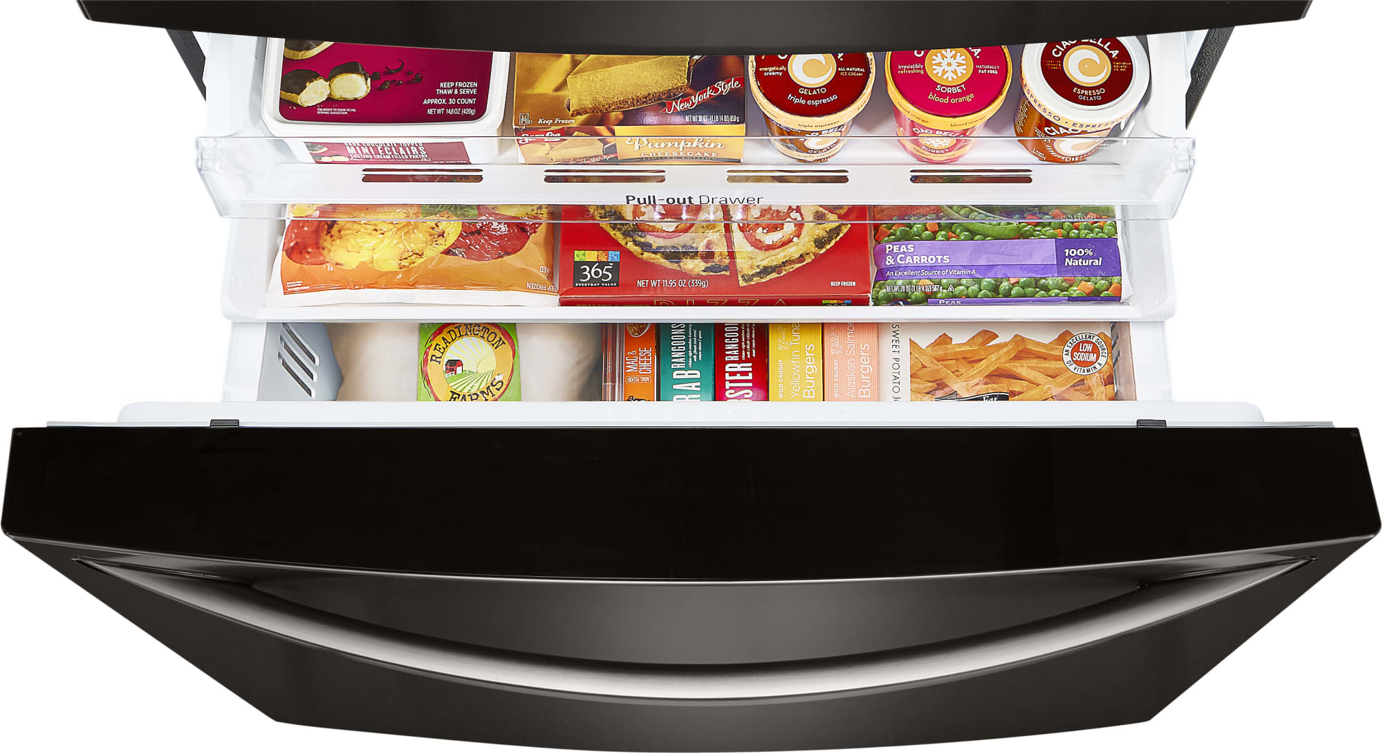 LG LMXC23746D 36 Inch Counter Depth 4Door French Door Refrigerator