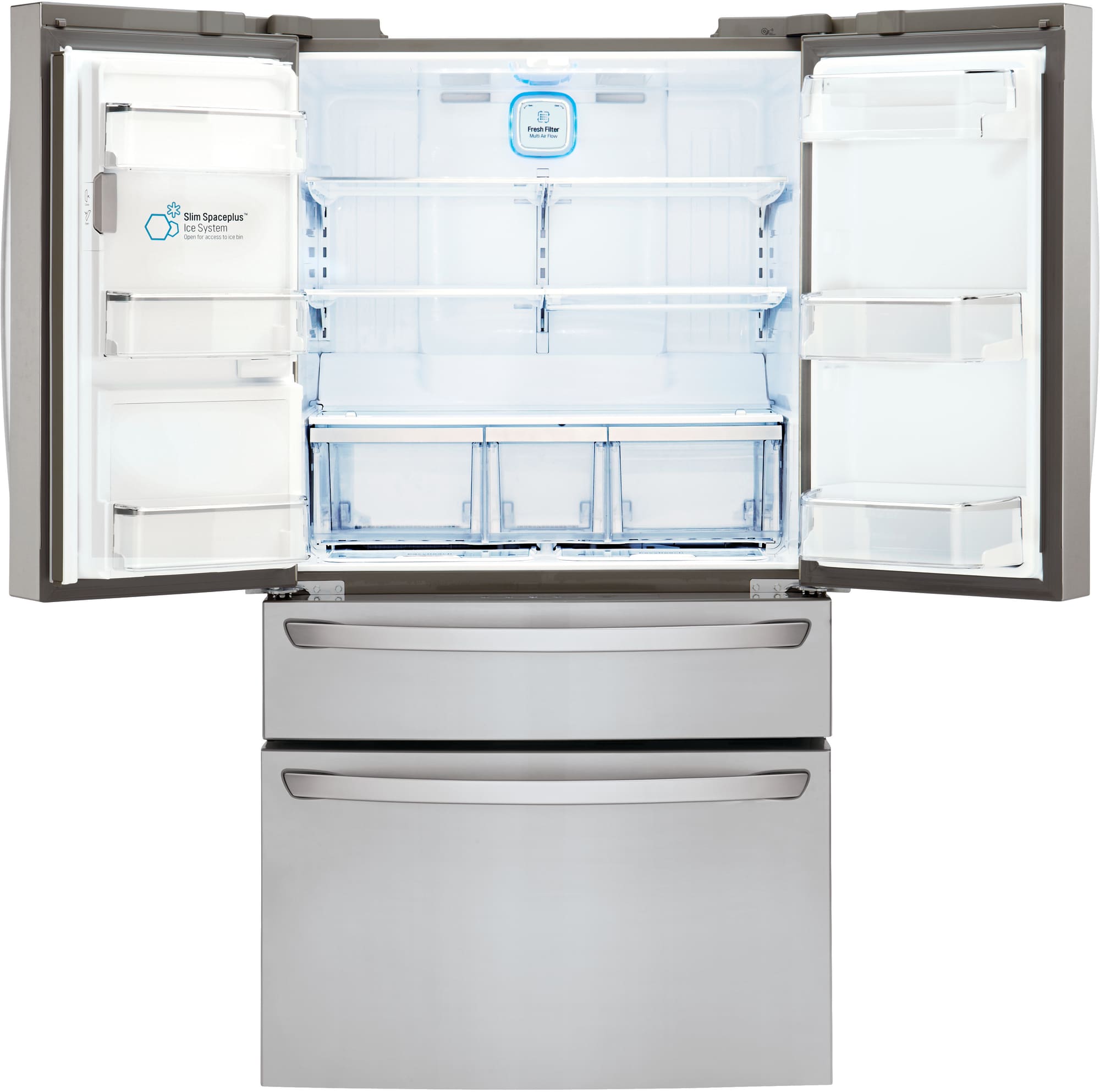 LG LMXC23746S 36 Inch Counter Depth 4Door French Door Refrigerator