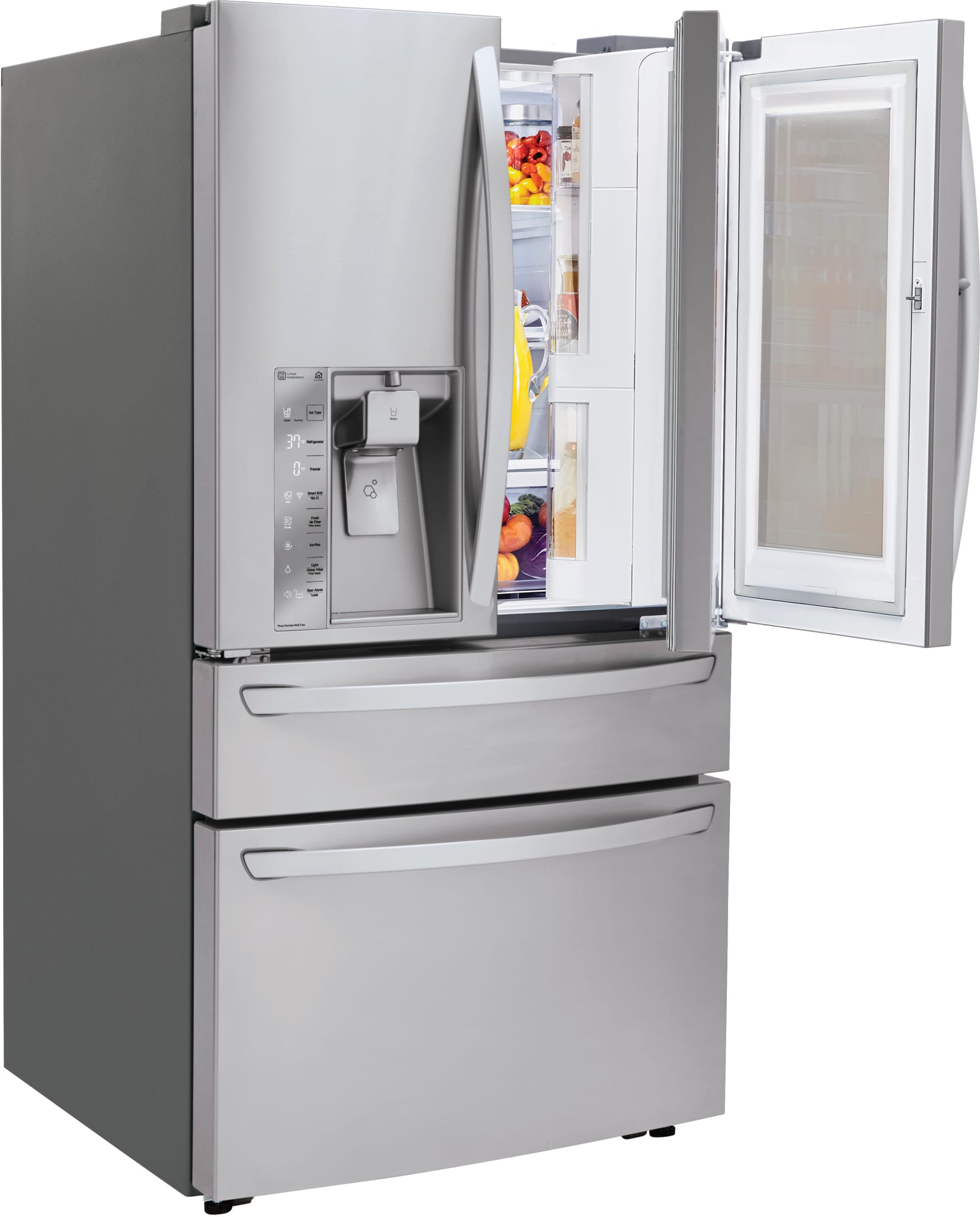 LG LMXC23796S 36 Inch Counter Depth 4Door Smart French Door