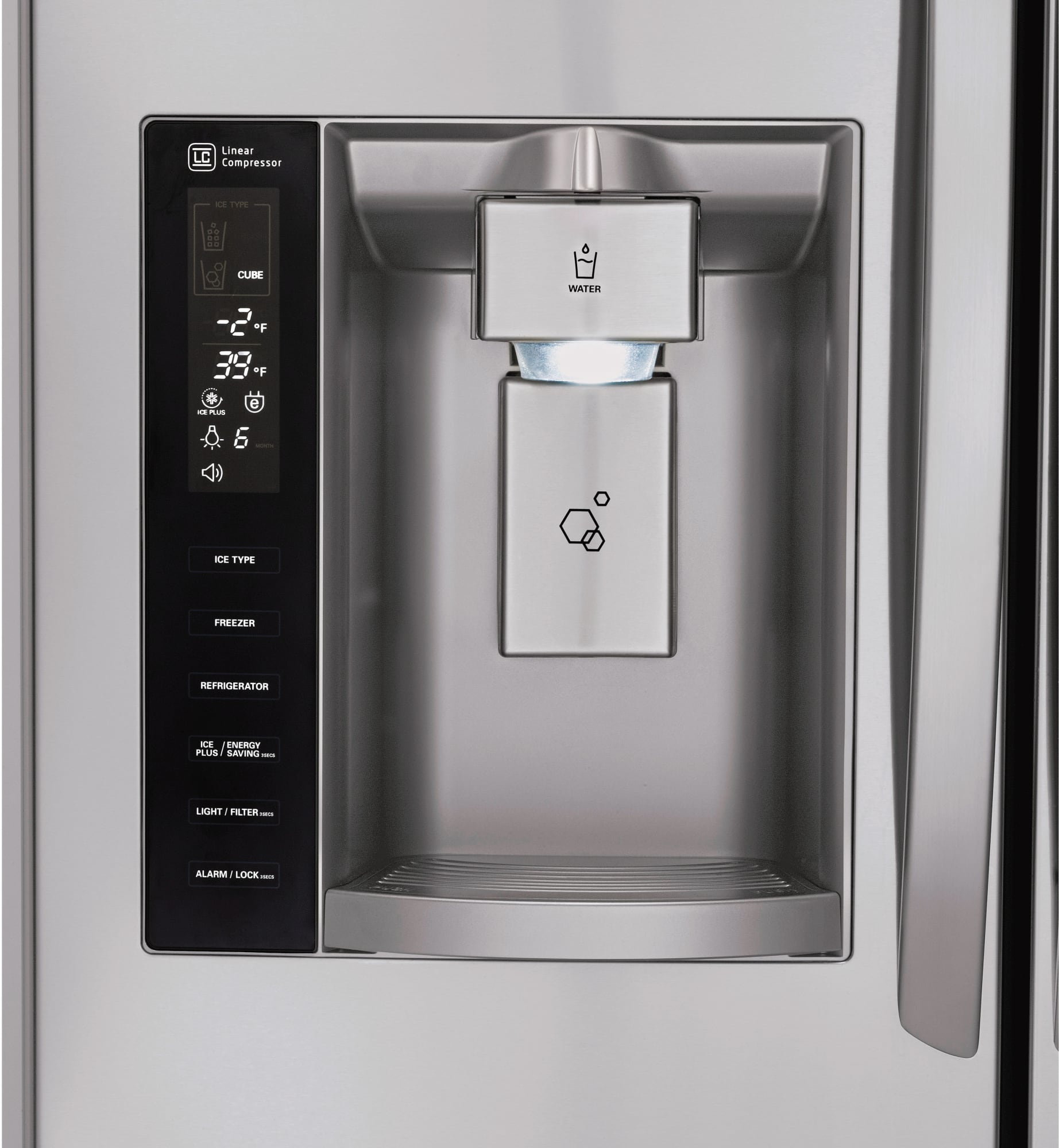 LG LMXS27626S 36 Inch 4Door French Door Refrigerator with Slim