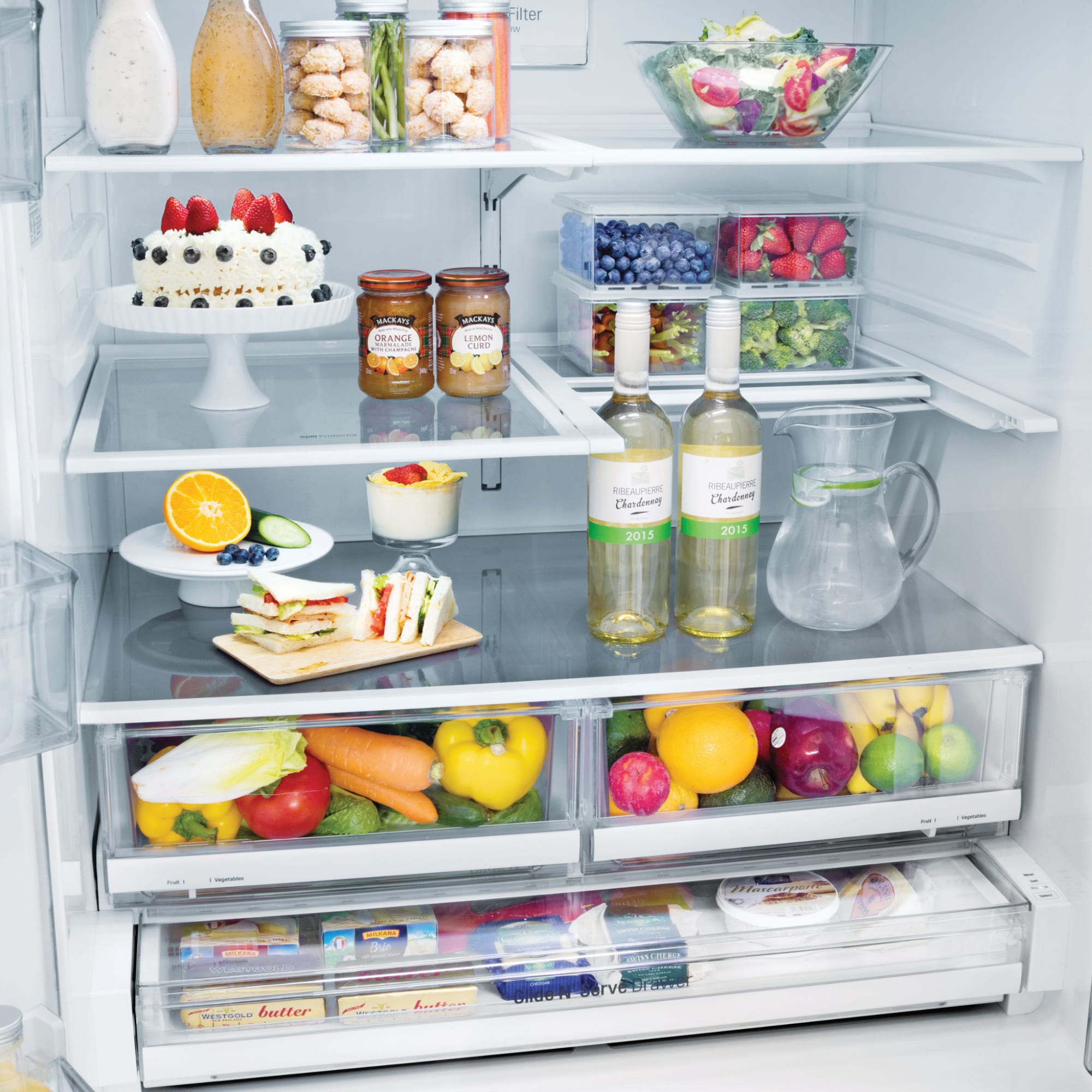 LG LMXS28596S 36 Inch 4 Door Smart Refrigerator with 27.6 Cu. Ft