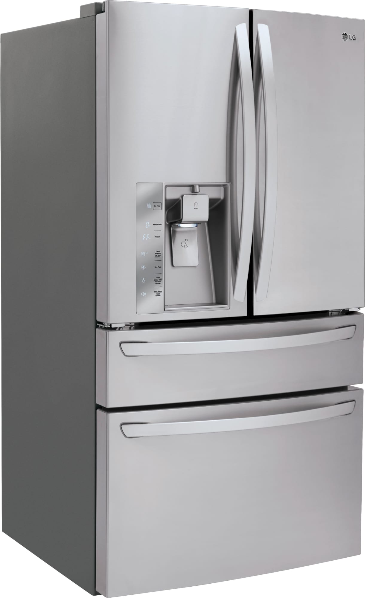 LG LMXS30746S 36 Inch 4Door French Door Refrigerator with Dual