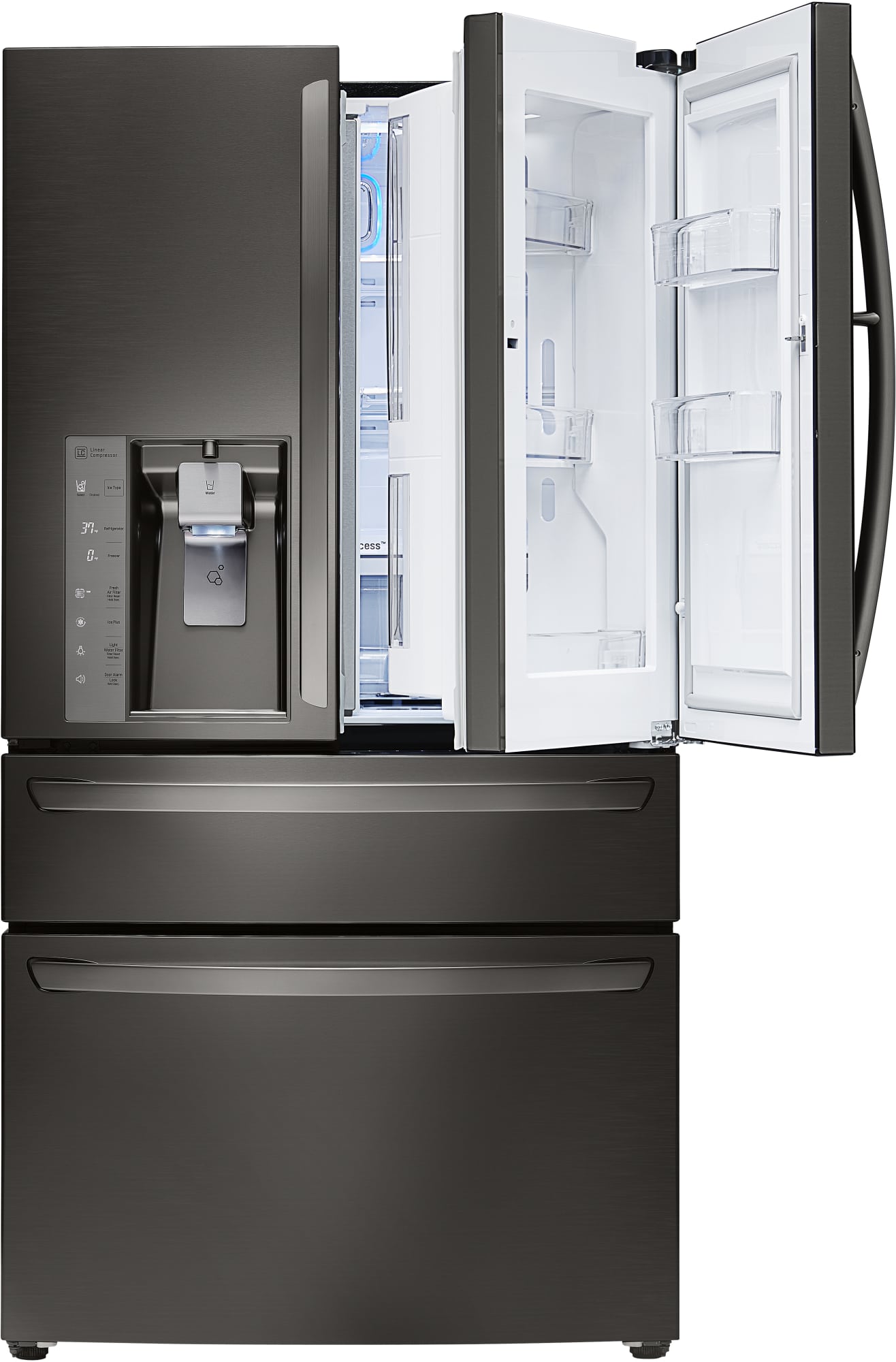 LG LMXS30776D 36 Inch 4Door French Door Refrigerator with 29.7