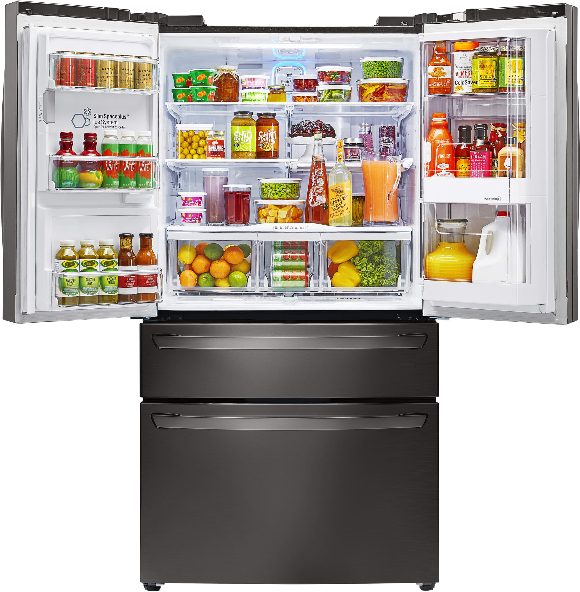 LG LMXS30776D 36 Inch 4Door French Door Refrigerator with 29.7