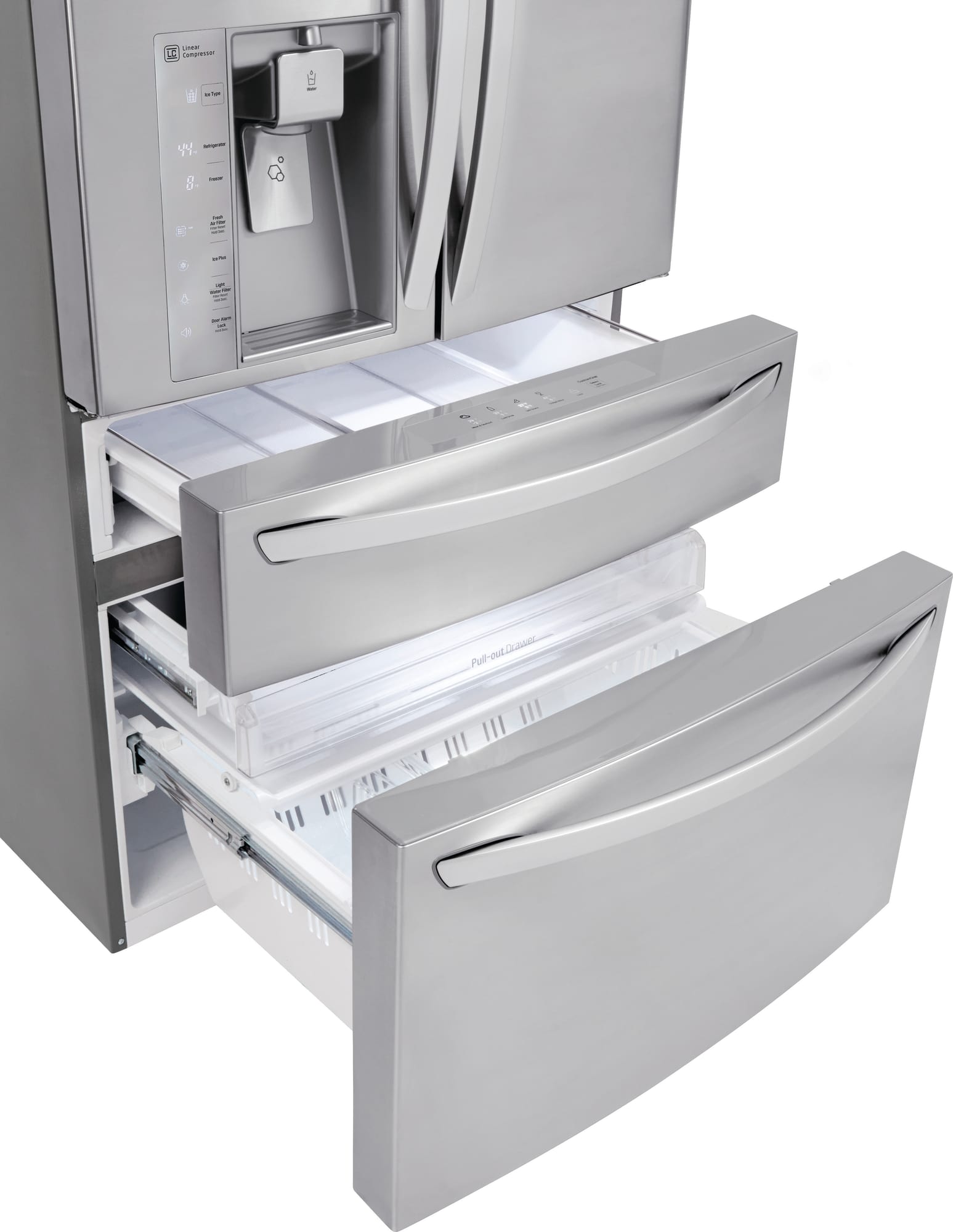 LG LMXS30776S 36 Inch 4Door French Door Refrigerator with 29.7 cu. ft