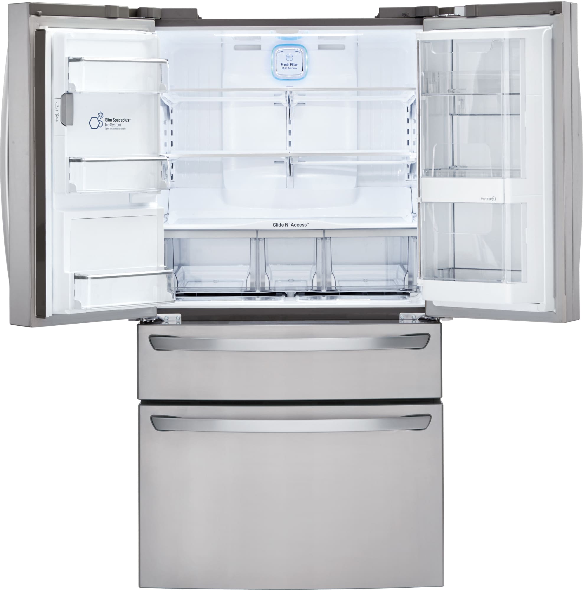 LG LMXS30776S 36 Inch 4Door French Door Refrigerator with 29.7 cu. ft
