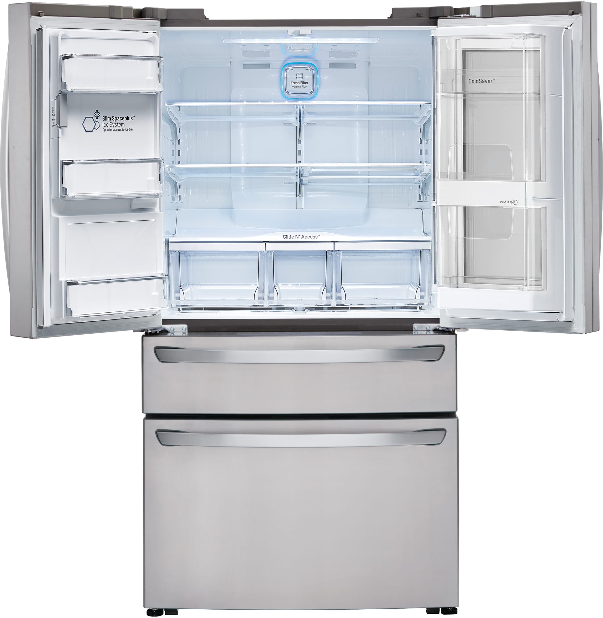 LG LMXS30796S 36 Inch 4Door French Door Refrigerator with 29.7 cu. ft