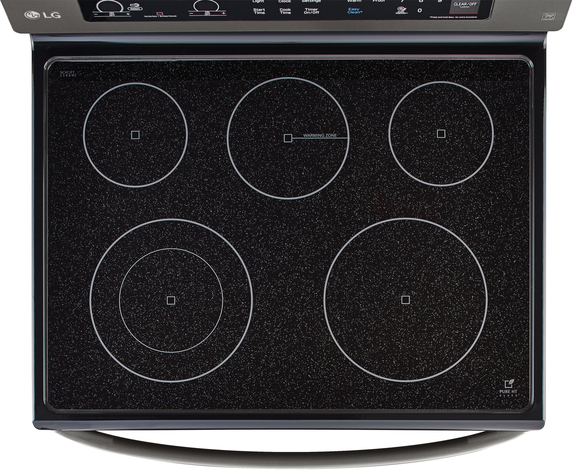 LG LRE3061ST 30 Inch Electric Range with True Convection, Power Burner