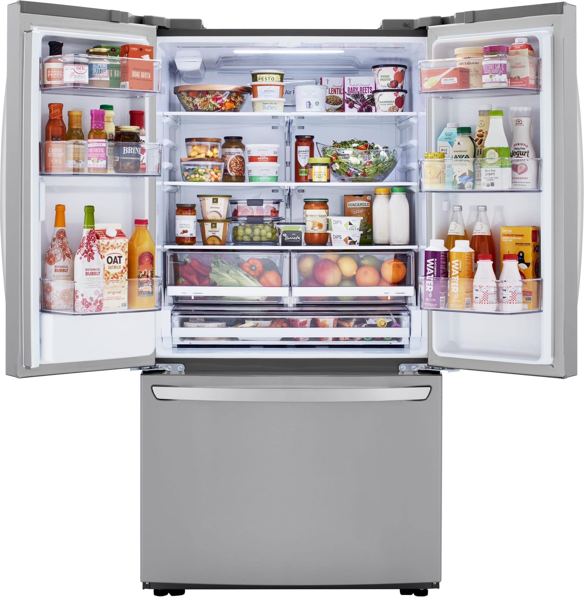 LG LRFWS2906S 36 Inch 3-Door French Door Refrigerator with 29 Cu. Ft ...