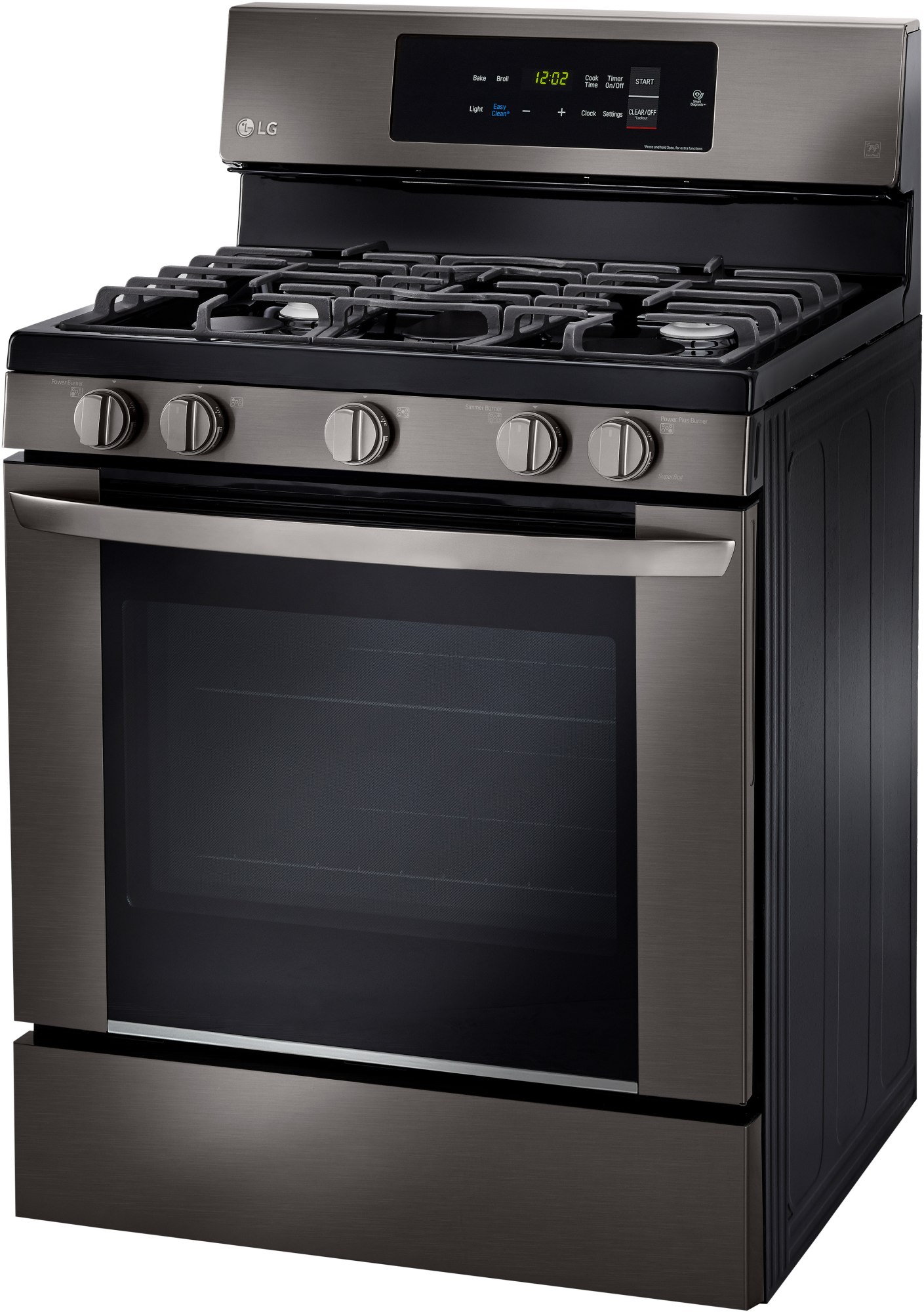 LG LRG3061BD 30 Inch Gas Range with 20 Minute EasyClean® Mode