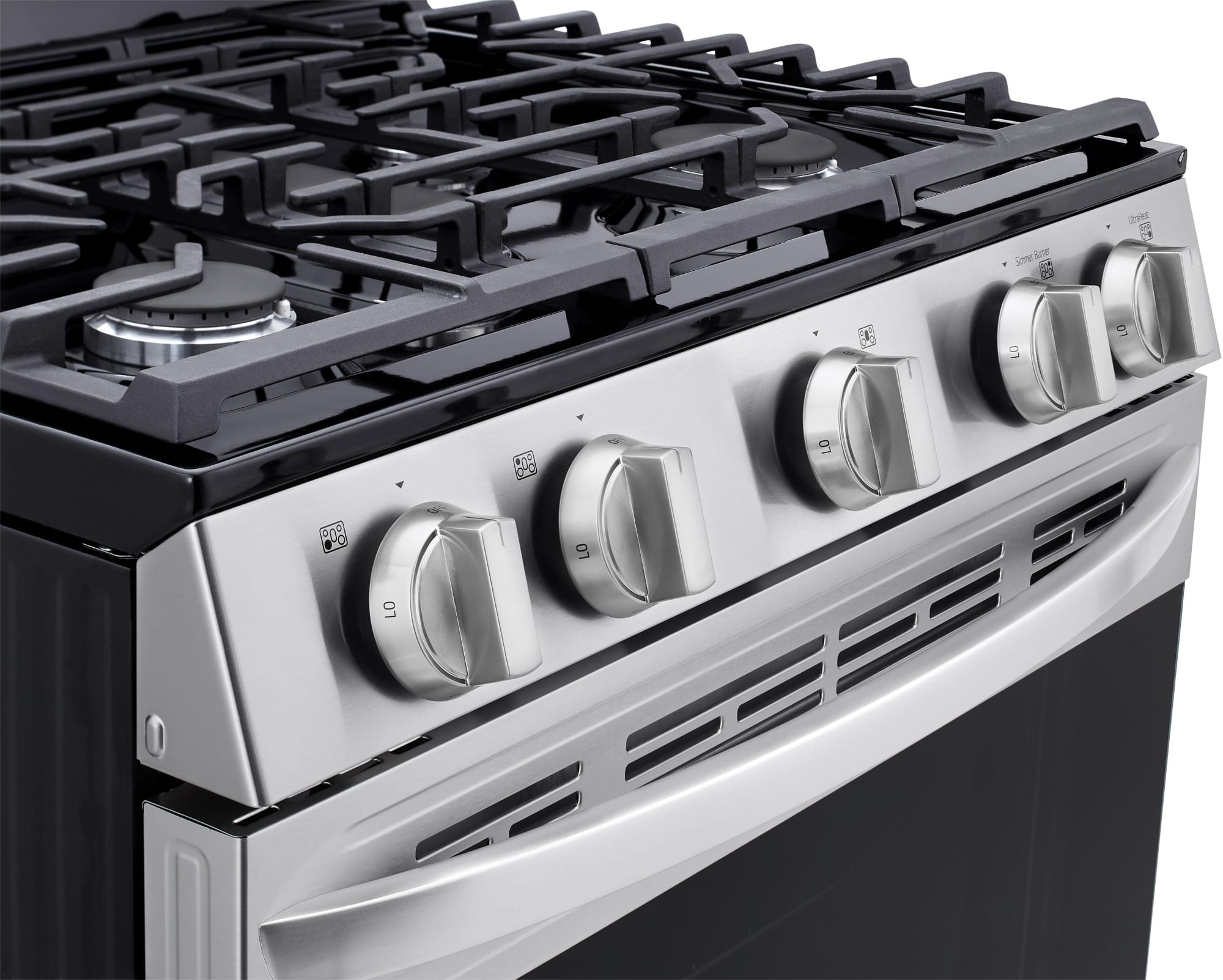 LG LRGL5823S 30 Inch Gas Smart Range with 5 Sealed Burners, 5.8 Cu. Ft