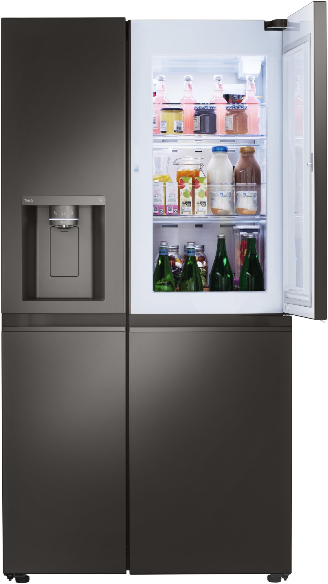 LG LRSDS2706D 36 Inch Side by Side Smart Refrigerator with 27 Cu. Ft