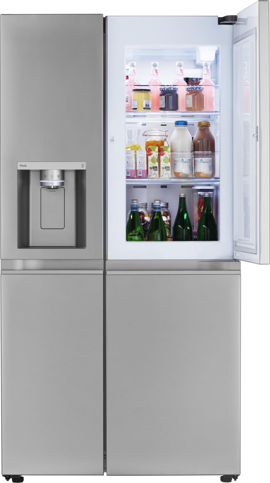 LG LRSDS2706S 36 Inch Side by Side Smart Refrigerator with 27 Cu. Ft