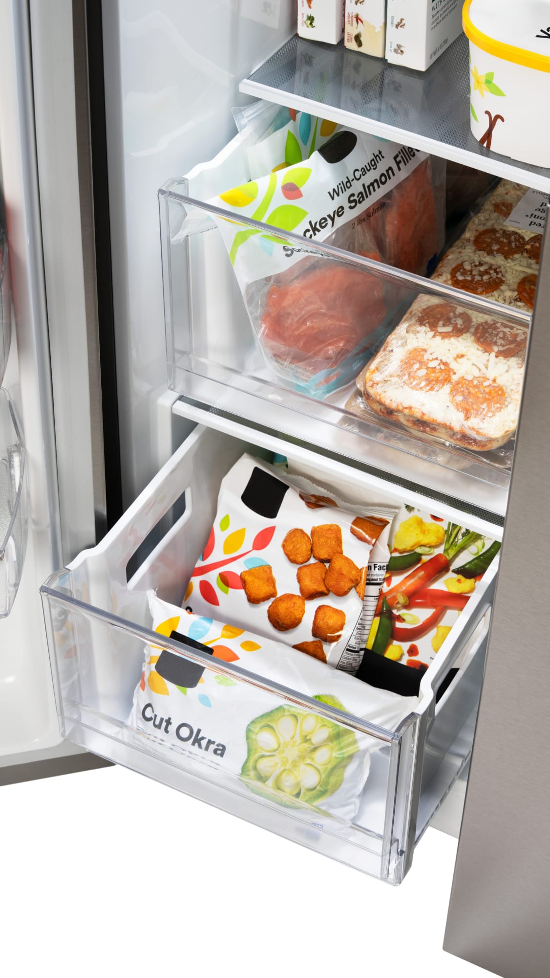 LG LRSWS2806S 36 Inch Freestanding SidebySide Smart Refrigerator with
