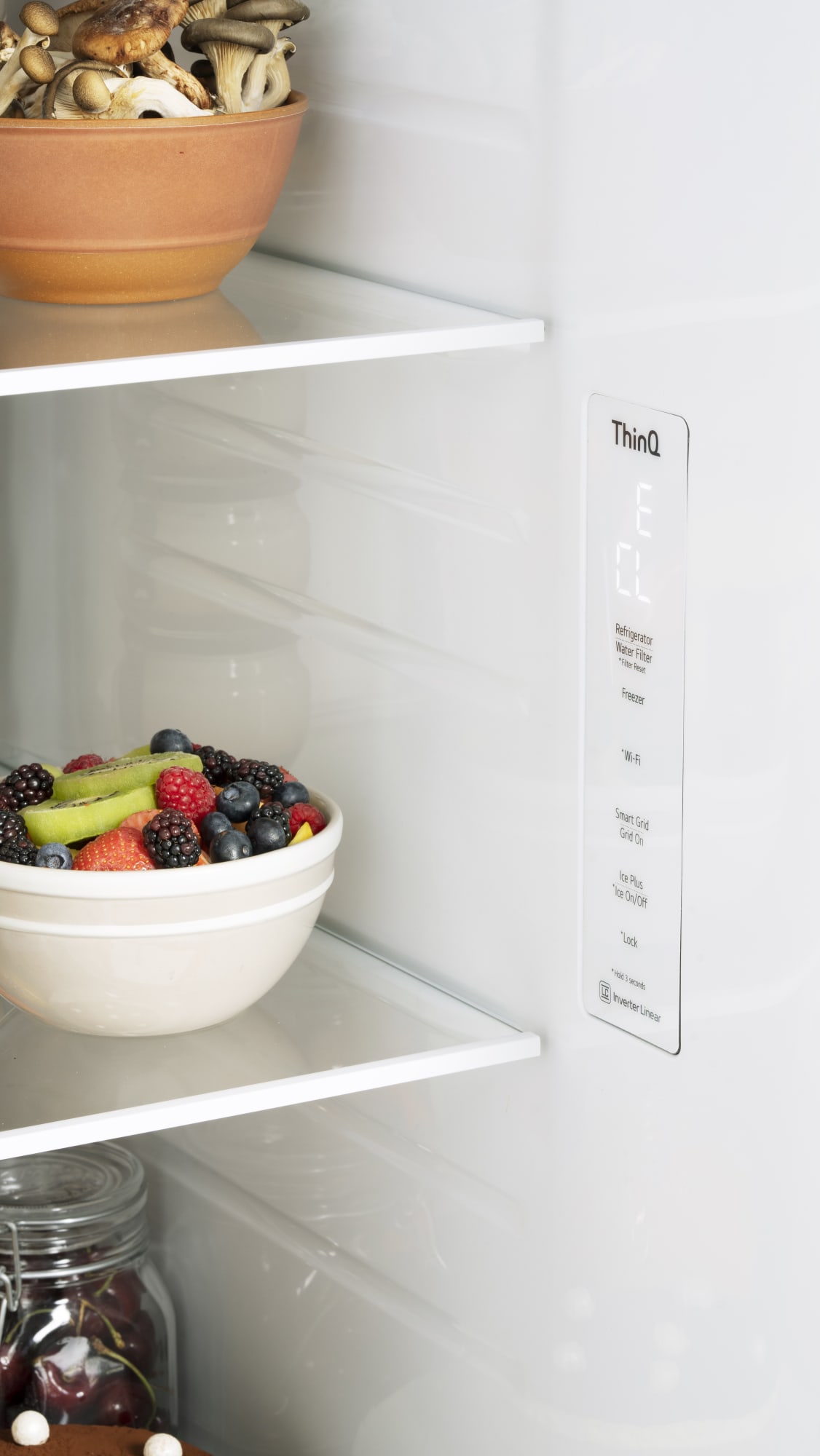 LG LRSWS2806S 36 Inch Freestanding SidebySide Smart Refrigerator with