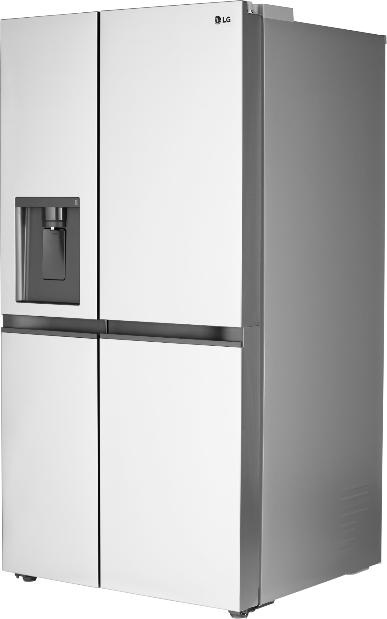LG LRSWS2806S 36 Inch Freestanding SidebySide Smart Refrigerator with