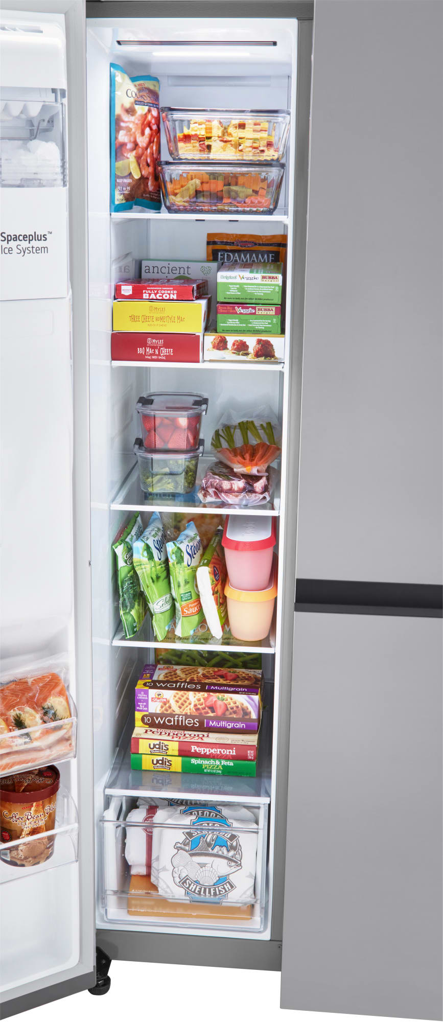 LG LRSXS2706S 36 Inch Side by Side Refrigerator with 27.2 Cu. Ft