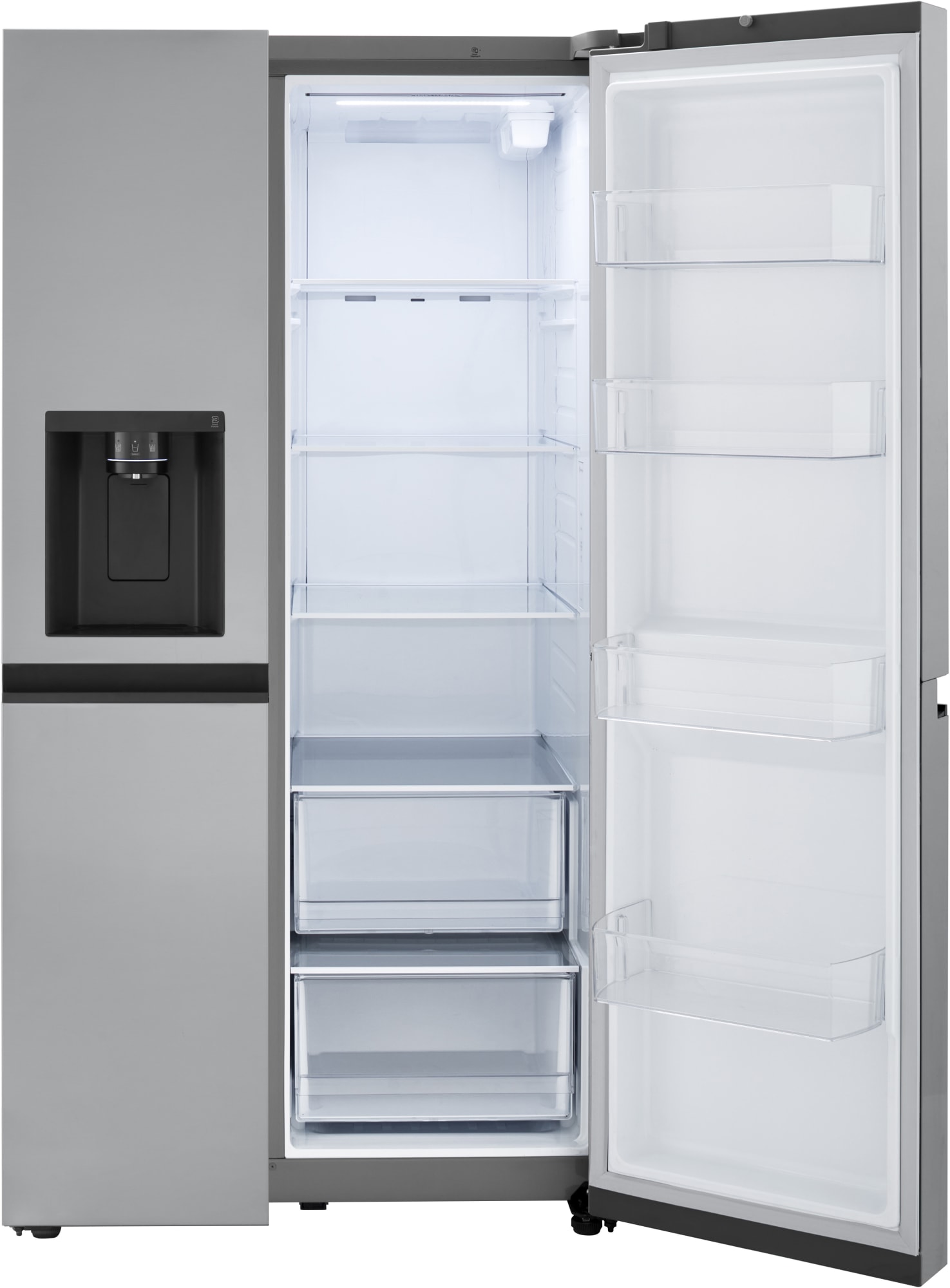 LG LRSXS2706S 36 Inch Side by Side Refrigerator with 27.2 Cu. Ft
