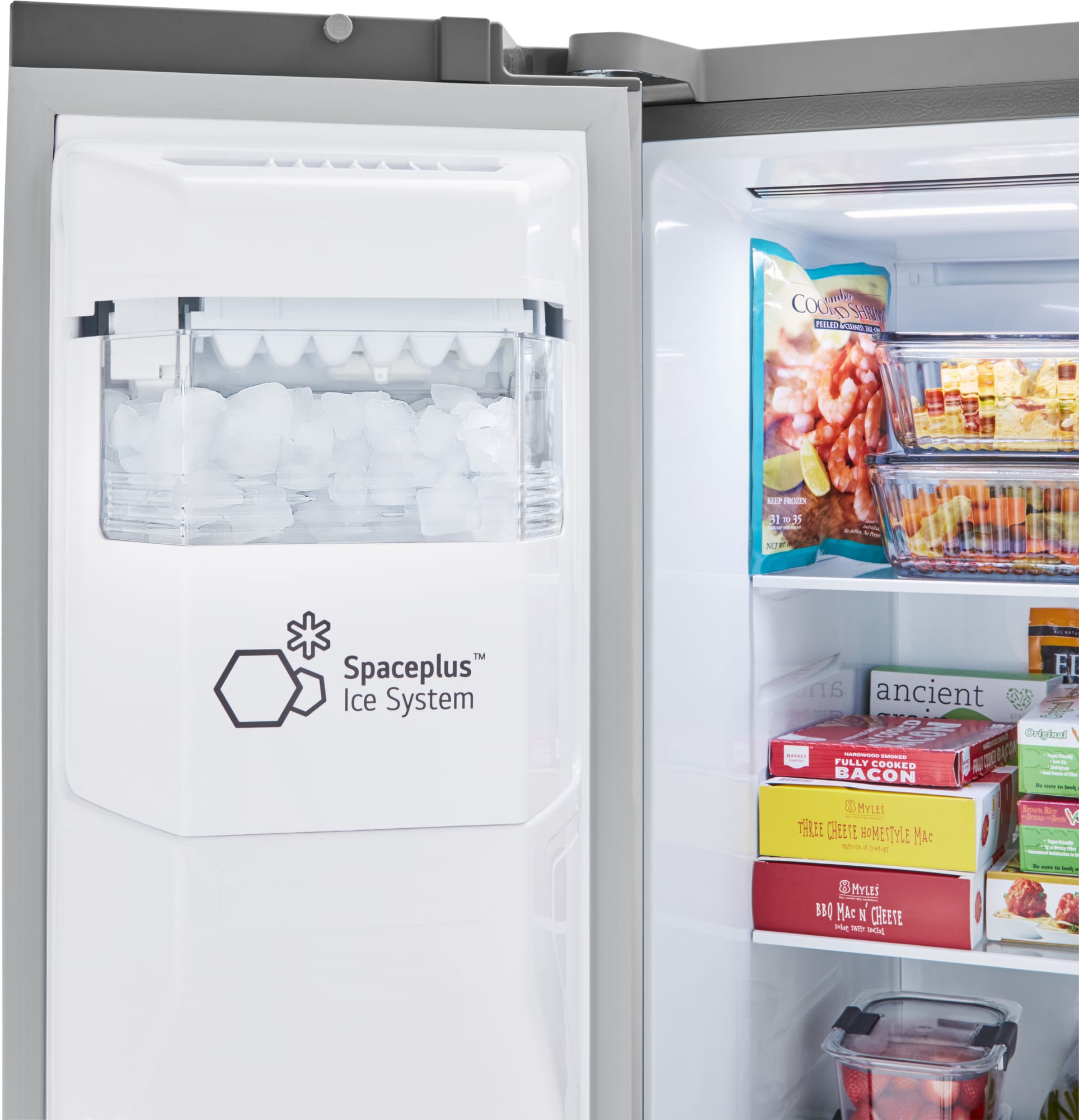 LG LRSXS2706S 36 Inch Side by Side Refrigerator with 27.2 Cu. Ft