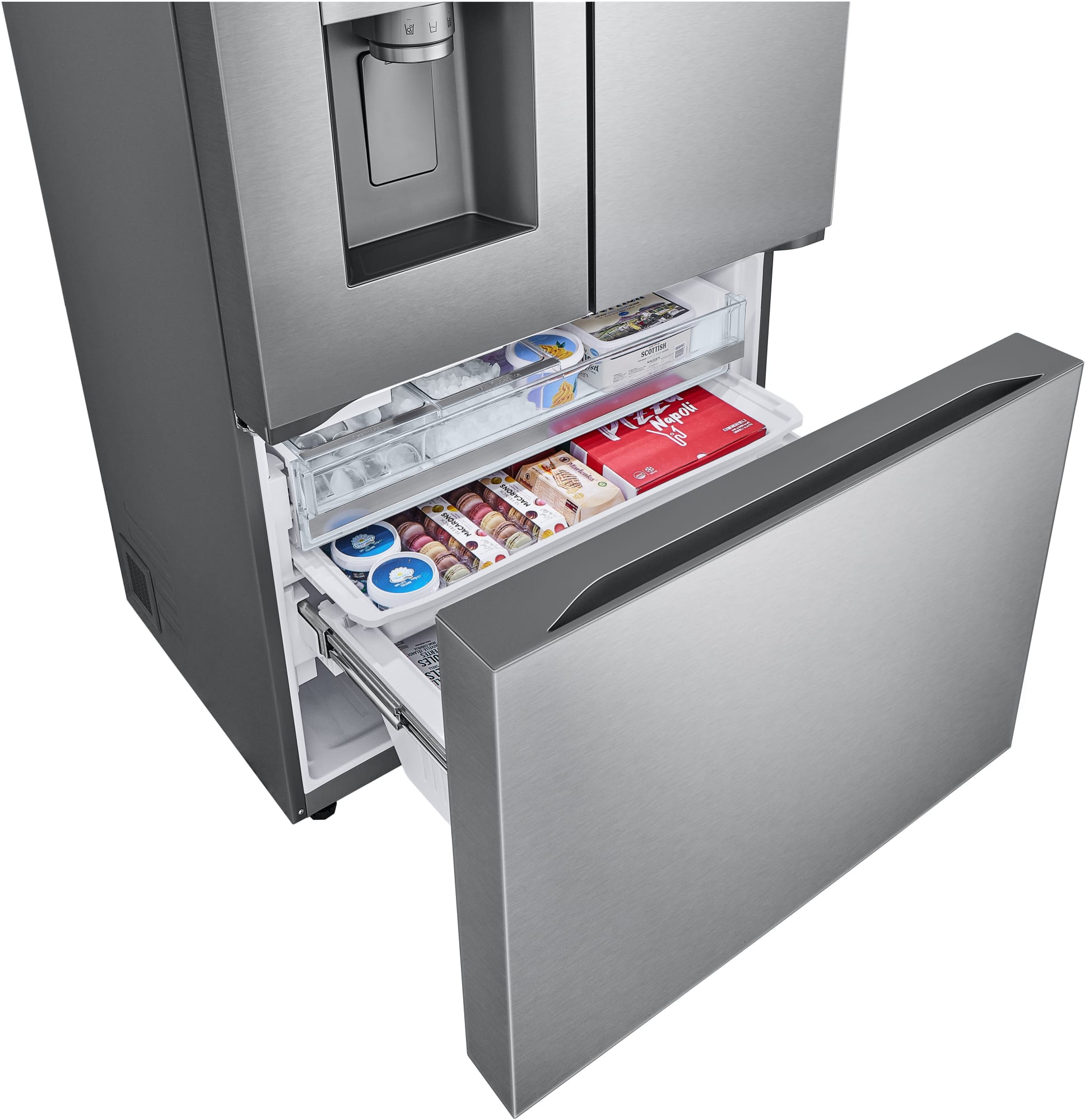 LG LRYXC2606S 36 Inch CounterDepth MAX™ Freestanding French Door Smart