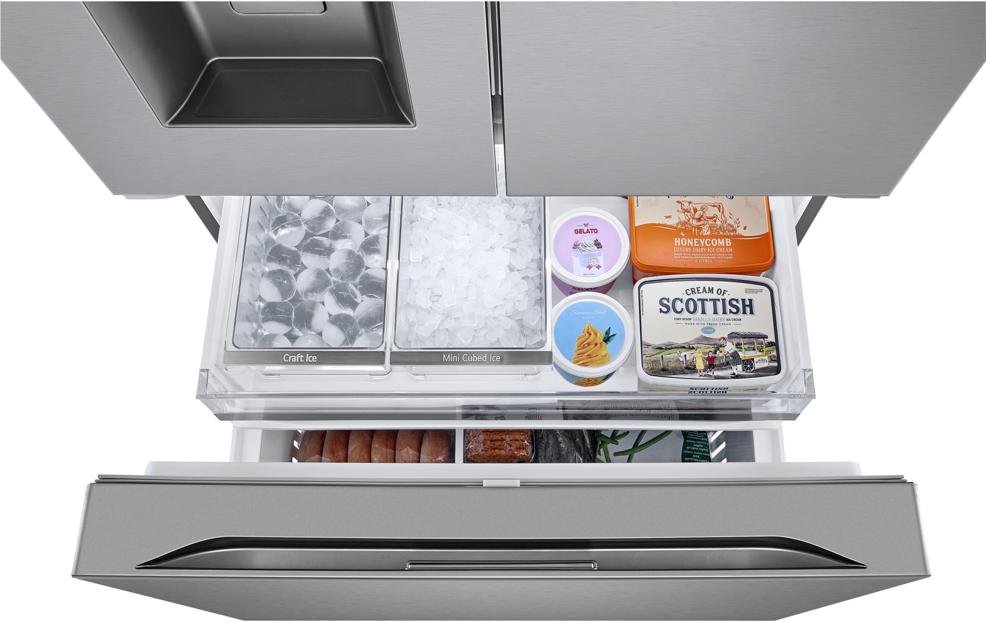 LG LRYXC2606S 36 Inch CounterDepth MAX™ Freestanding French Door Smart