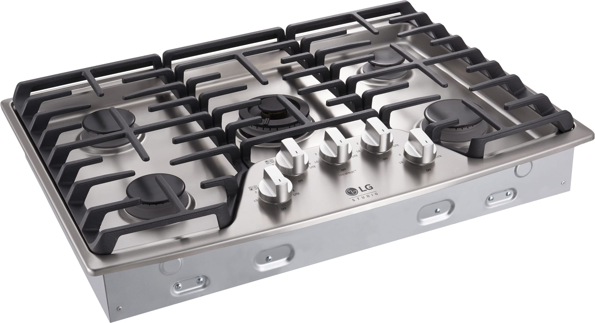 LG LSCG367ST 36 Inch Gas Cooktop with UltraHeat Burner, Simmer Burner