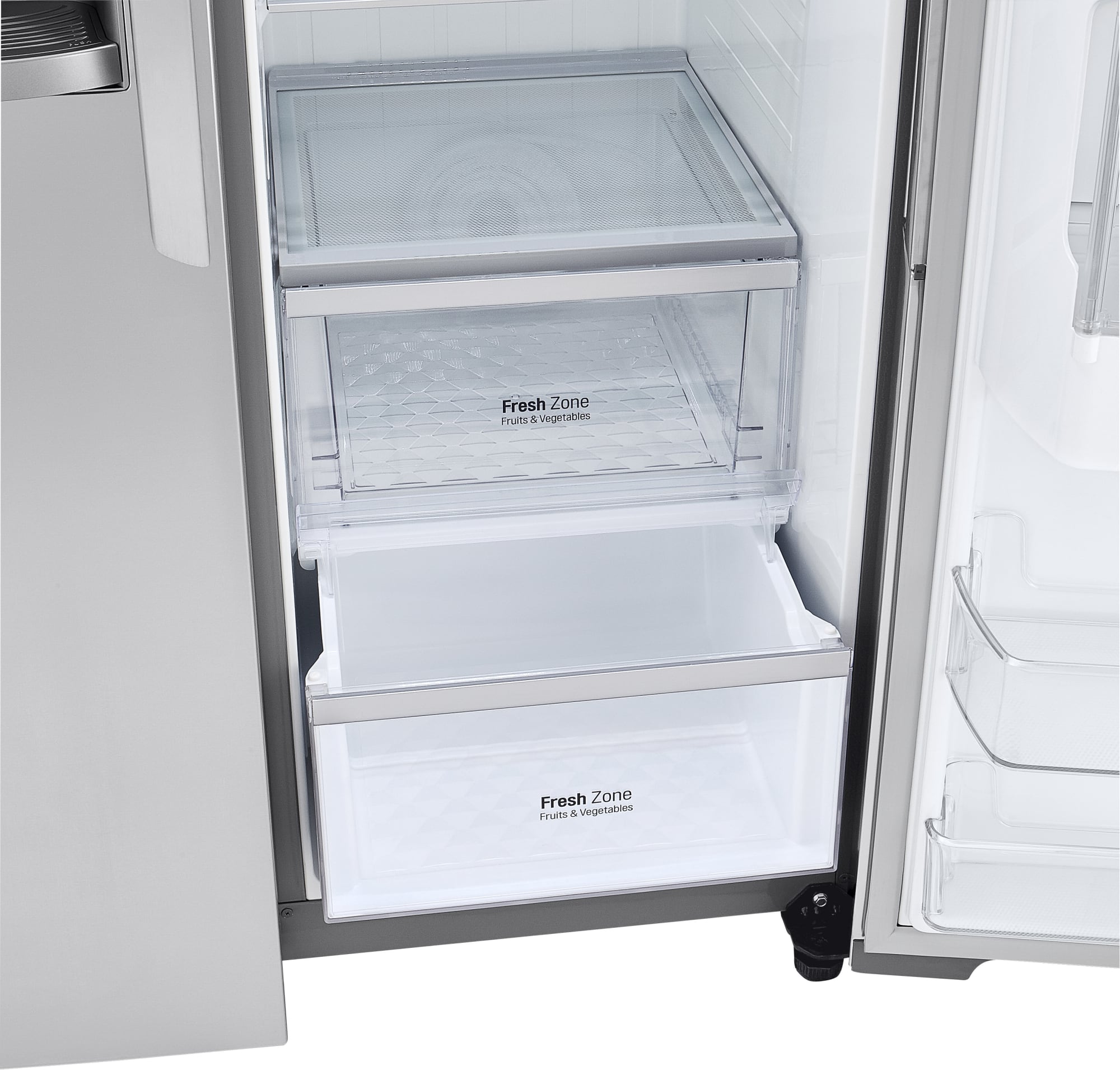 LG LSXC22396S 36 Inch Counter Depth Side by Side Smart Refrigerator