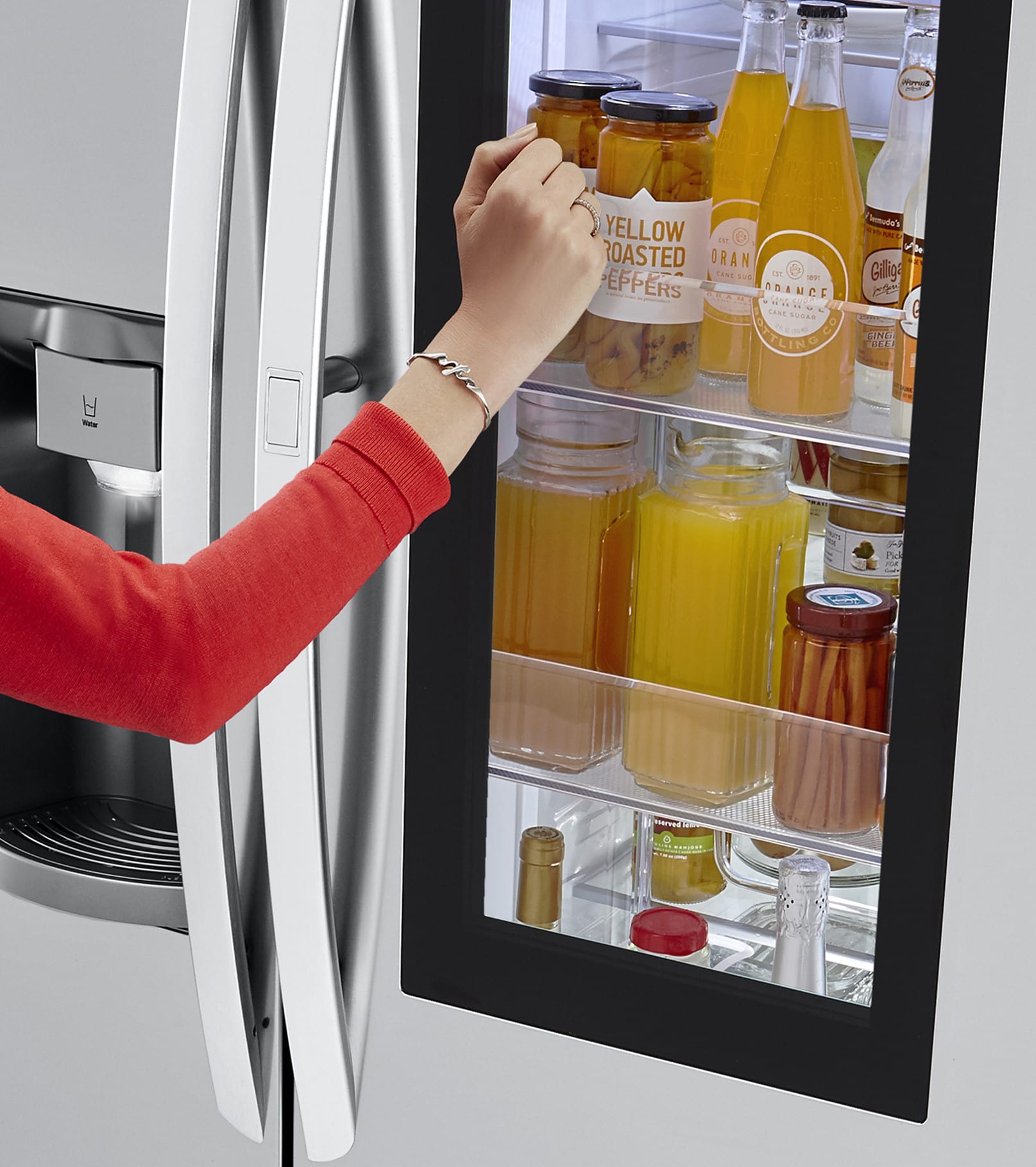 LG LSXC22396S 36 Inch Counter Depth Side by Side Smart Refrigerator